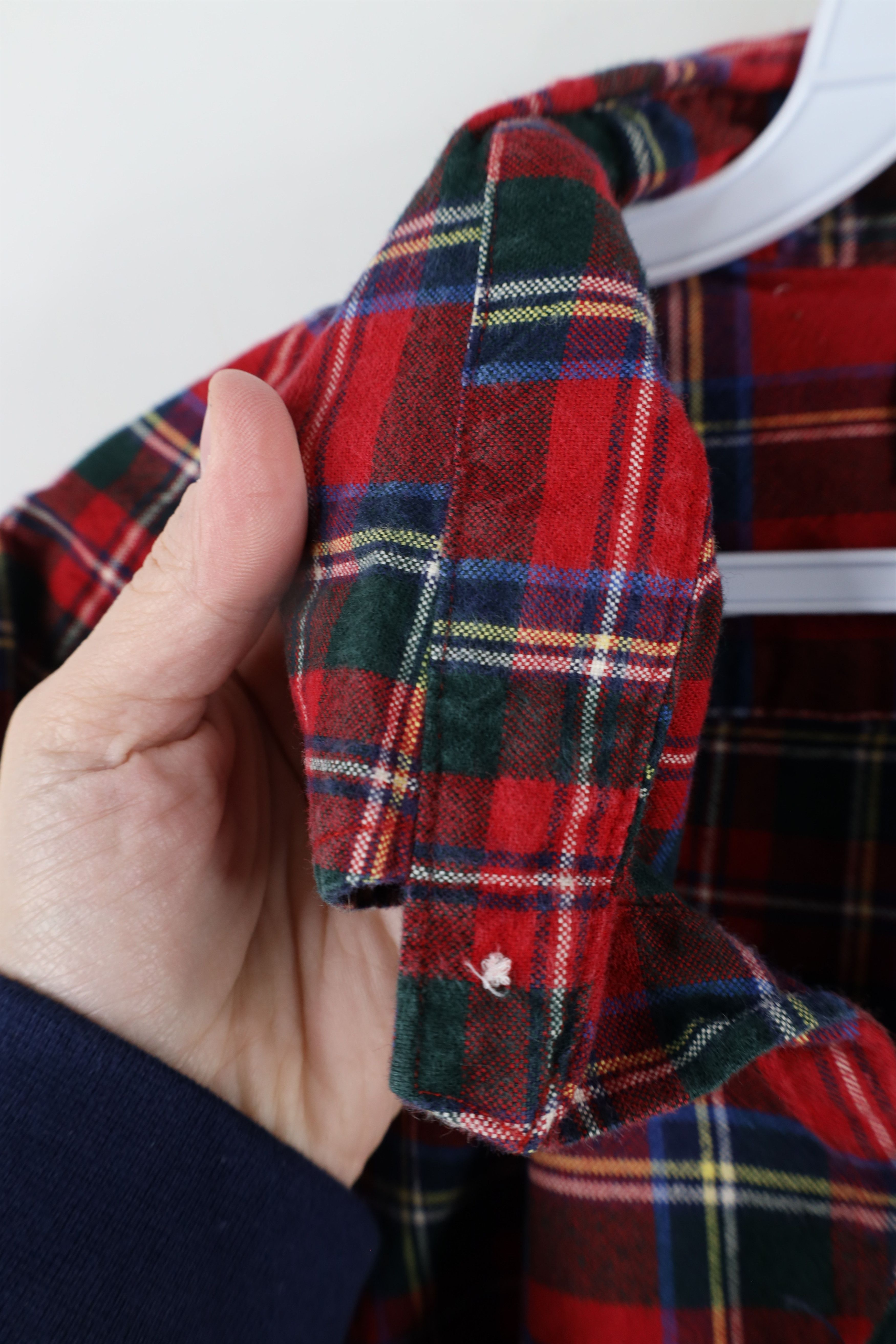 Ralph Lauren × Vintage Vintage Ralph Lauren Fit Collared Button Down Shirt Plaid Size US XL / EU 56 / 4 - 7 Thumbnail