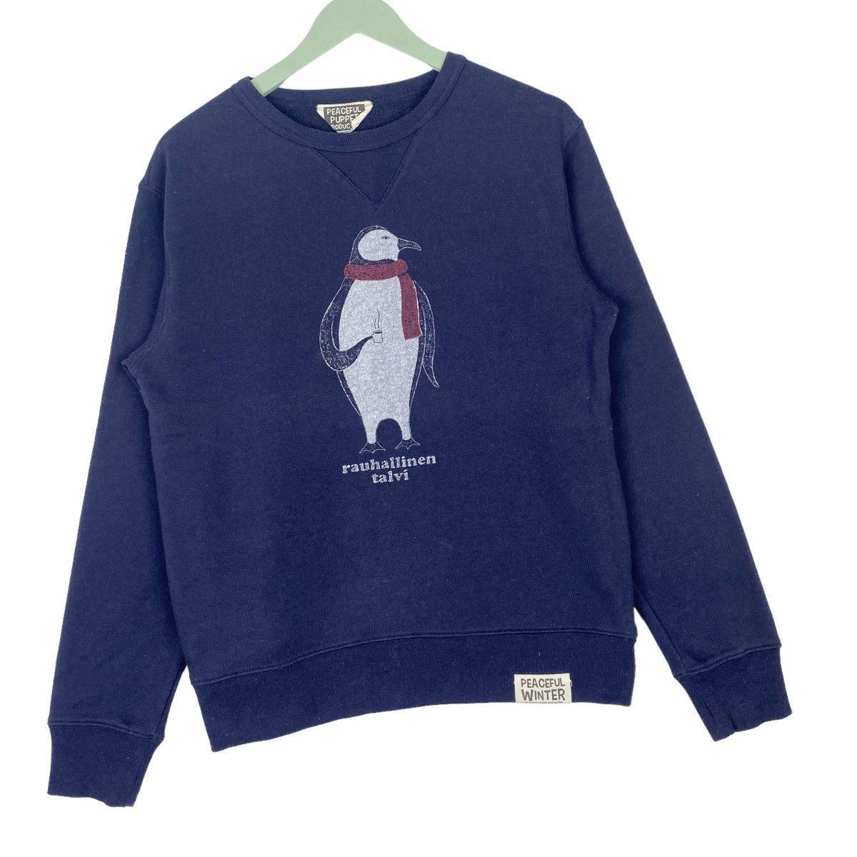 Designer × Vintage Peaceful Puppet Sweatshirt Crewneck Pullover Jumper Size US XL / EU 56 / 4 - 4 Thumbnail