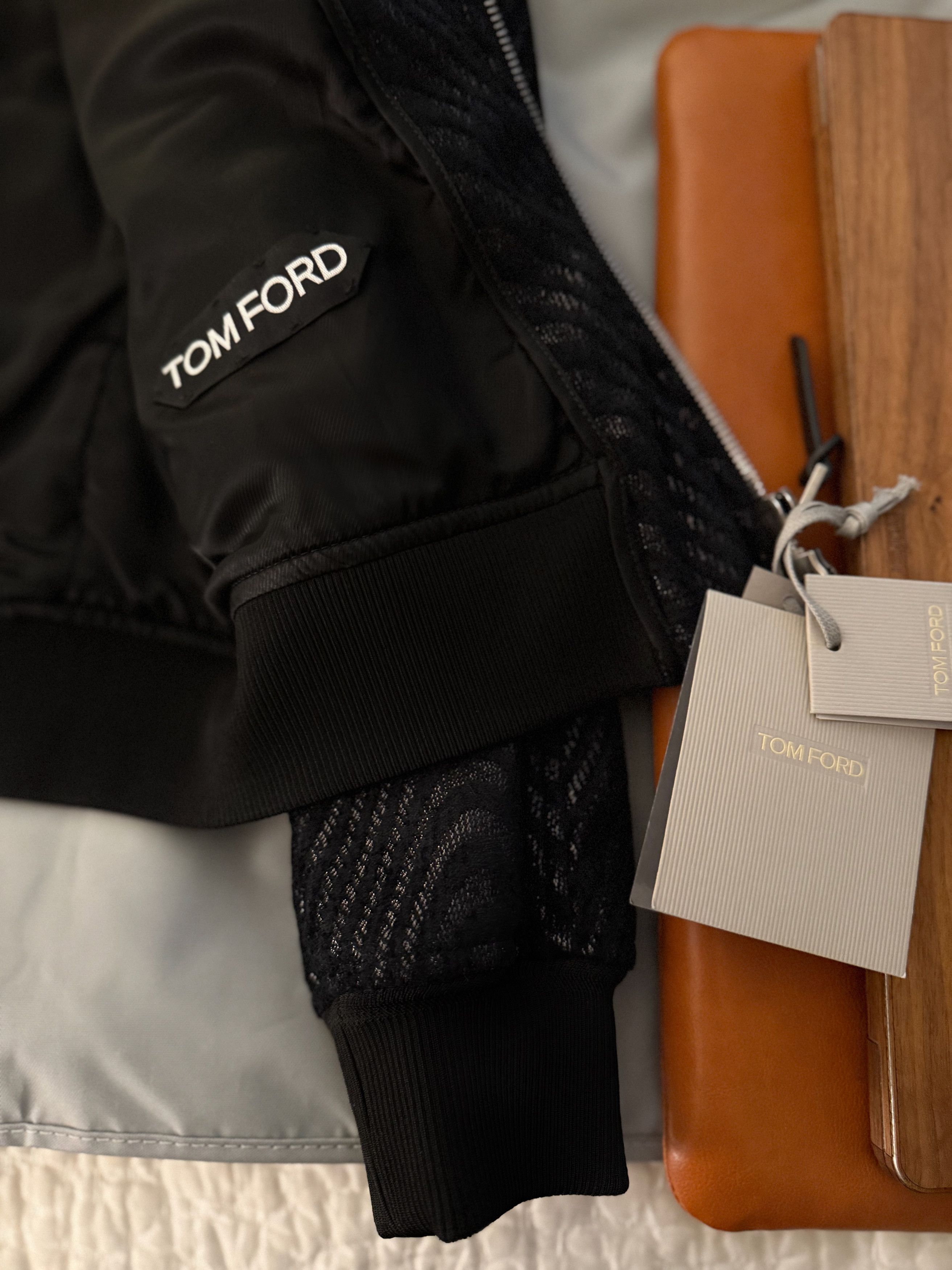 Tom Ford Best Dressed NWT Rare $4K w/tax TOM FORD Jacquard Bomber Size US M / EU 48-50 / 2 - 16 Thumbnail