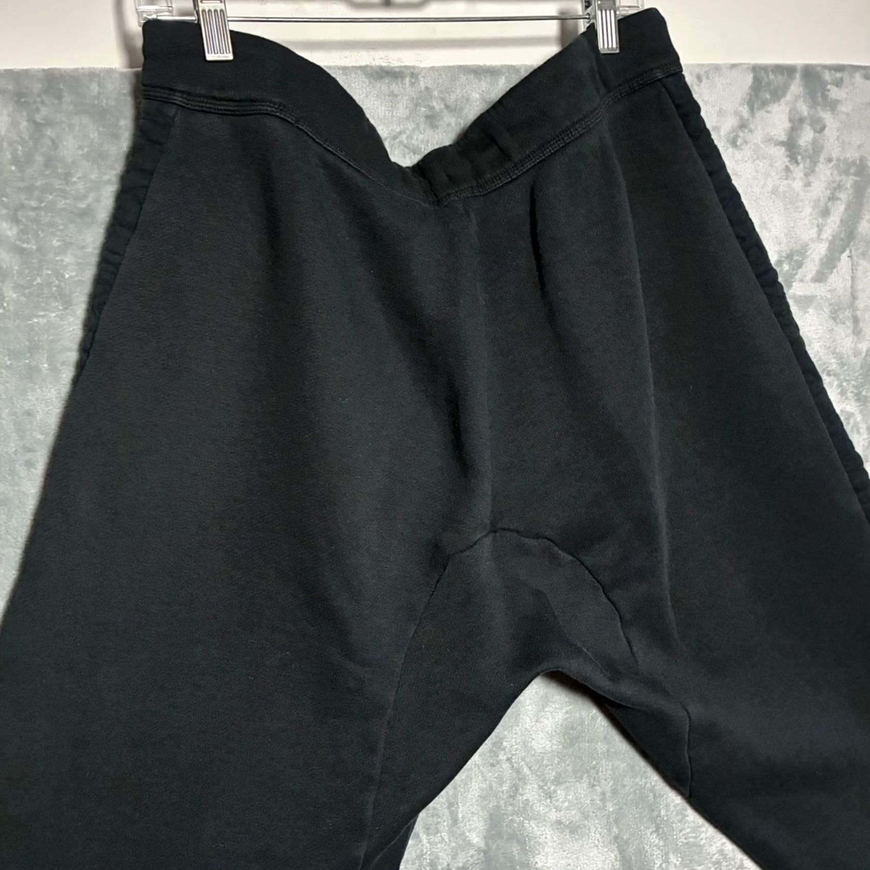 Nike Nike Tapered Textured Side Stripe Fleece Jogger Sweatpants Mens XL Black Size US 36 / EU 52 - 4 Thumbnail