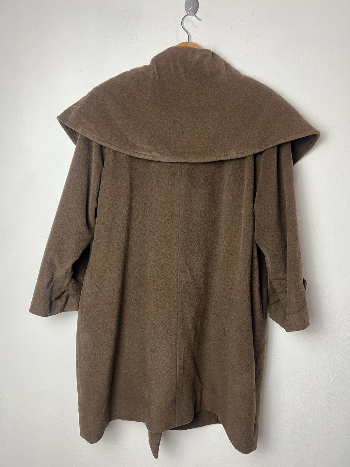 Balenciaga Balenciaga Wool Brown Coat Size US L / EU 52-54 / 3 - 2 Thumbnail