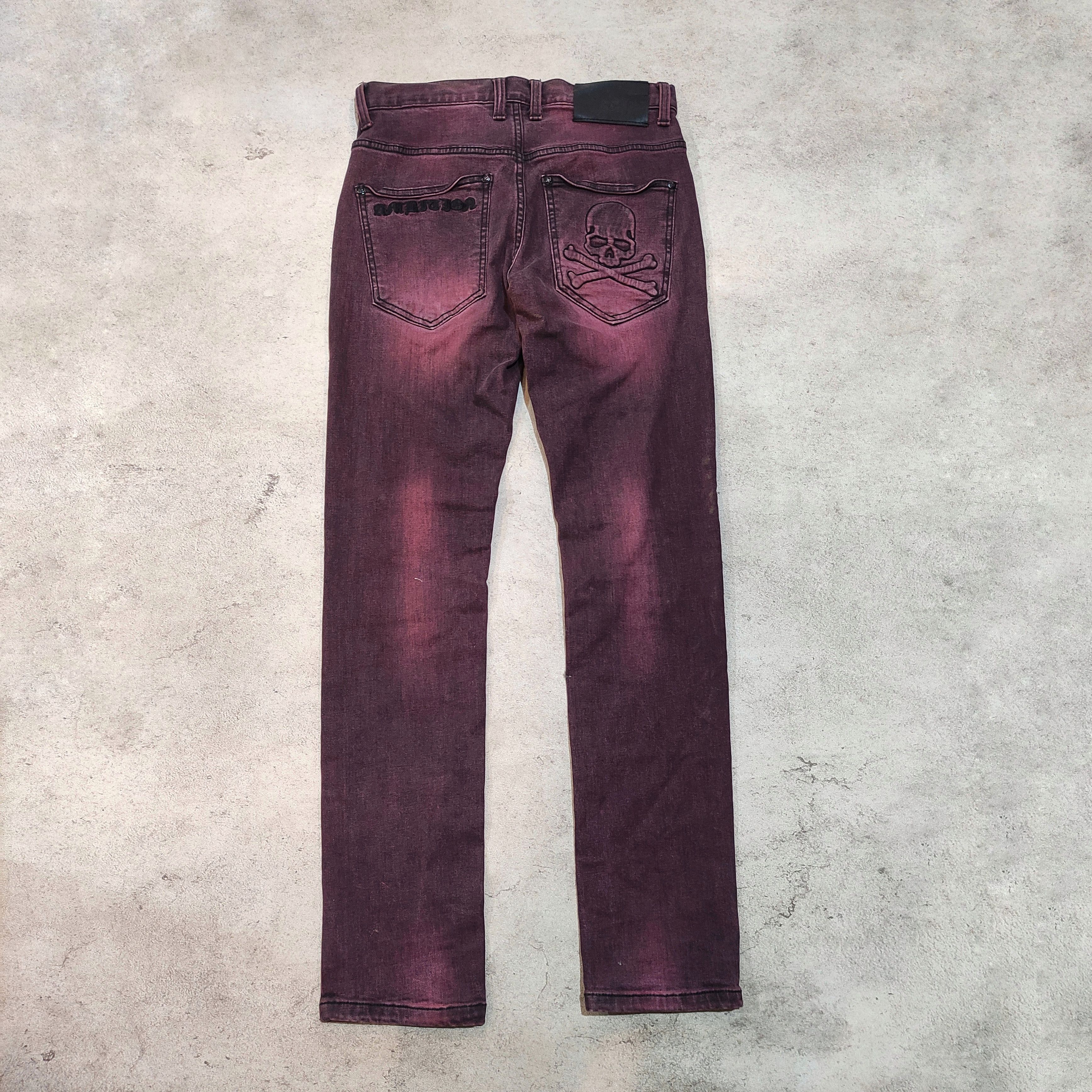Le Grande Bleu (L.G.B.) Be Ambition Bikers Pants — early 2000s Vkei Biker Vibe Size US 28 / EU 44 - 2 Thumbnail