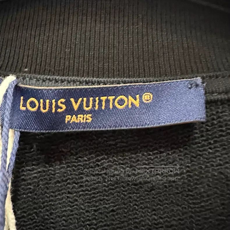 Louis Vuitton Louis Vuitton Obsidian Claw Diamond Crew Neck Sweatshirt Size US M / EU 48-50 / 2 - 3 Thumbnail