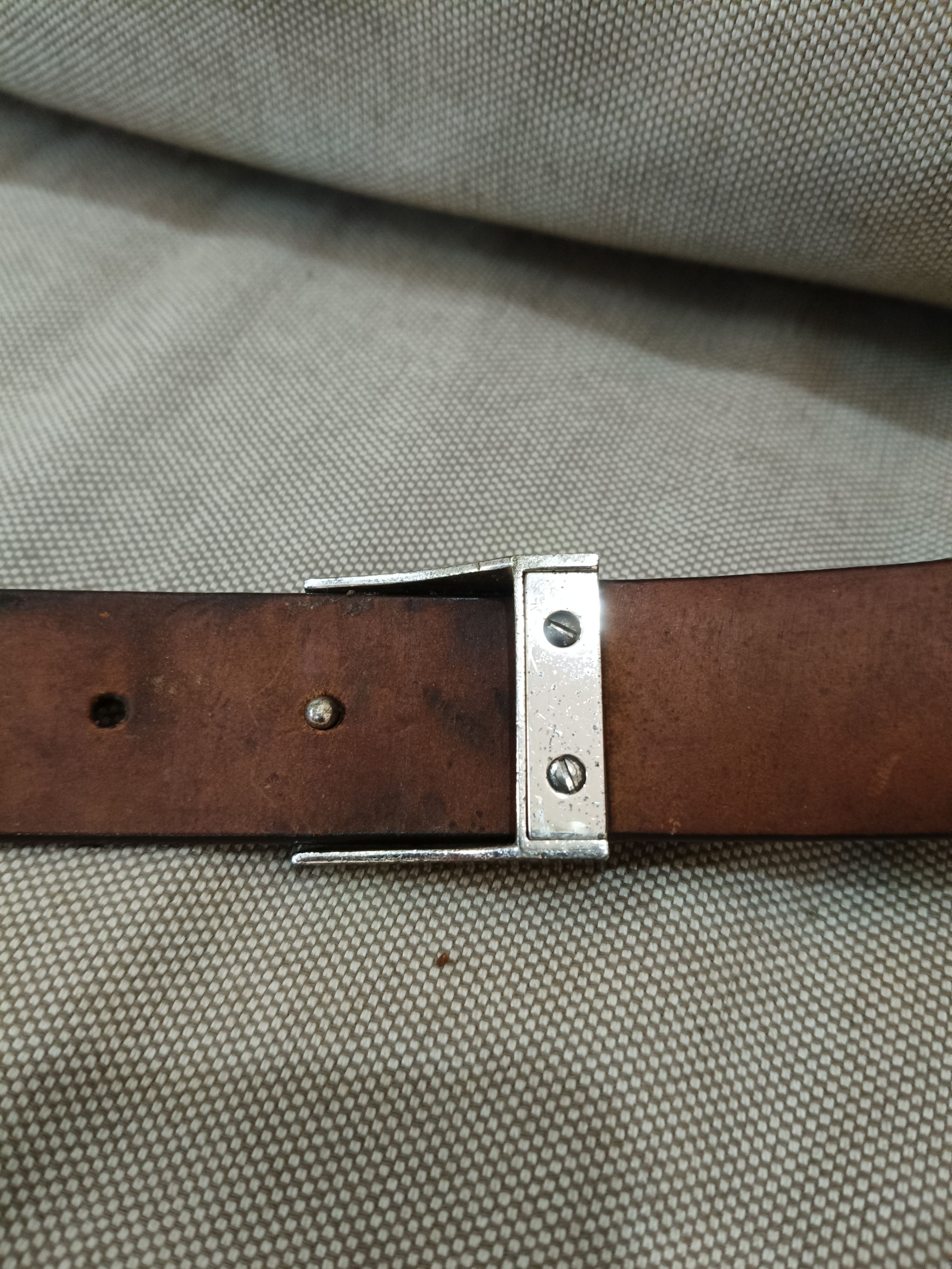 Louis Vuitton × Vintage Louis Vuitton Monogram Canvas Leather Belt/ CT0054 Size ONE SIZE - 6 Thumbnail