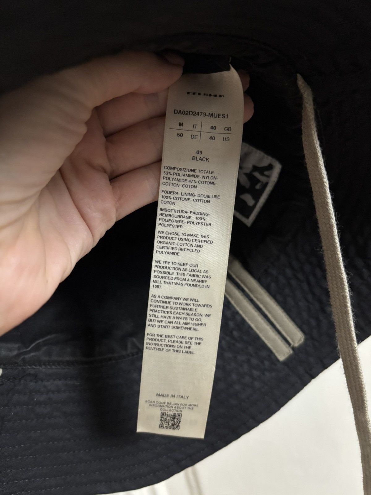 Rick Owens Drkshdw Rick Owens DRKSHDW Hat Size 40 - 5 Thumbnail