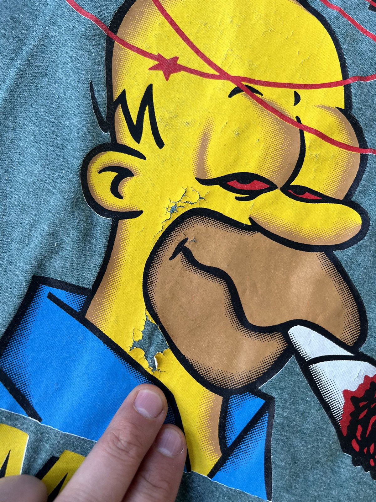 Other Stoner Simpsons Zakynthos Vintage Tee Size US L / EU 52-54 / 3 - 3 Thumbnail