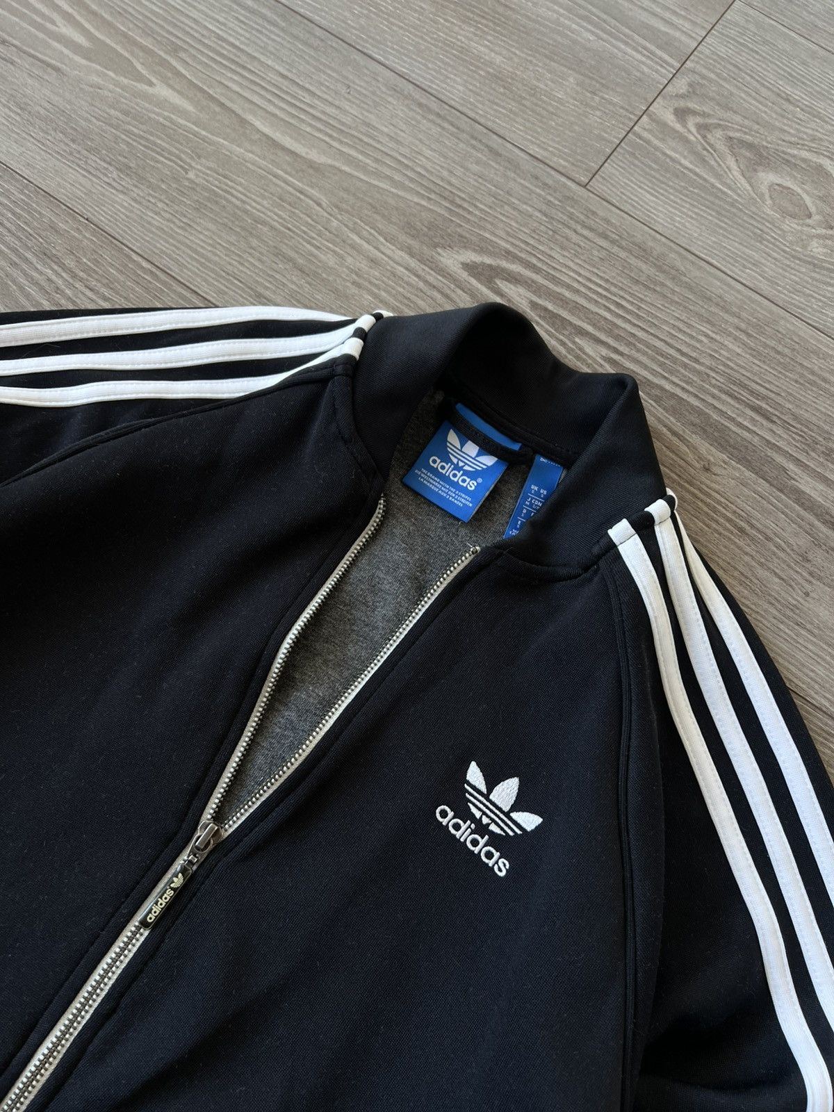 Adidas × Other ‼️Adidas 3 Stripes Track Beanbauer Vintage Y2k Zip Sweatshirt Size US S / EU 44-46 / 1 - 14 Thumbnail