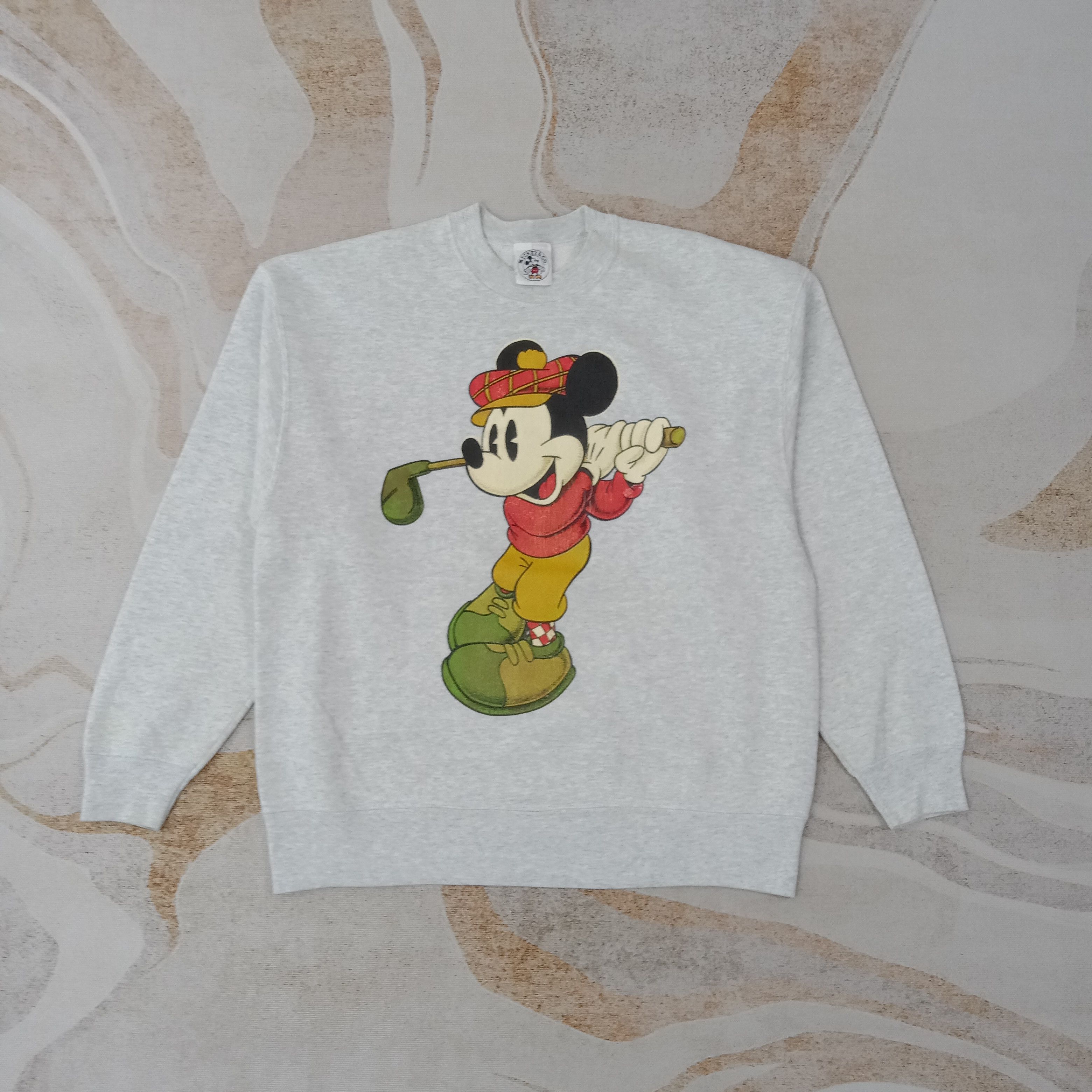 Disney Mickey Mouse Disney Cartoon Sweatshirt C256N15 Size US XL / EU 56 / 4 - 1 Thumbnail