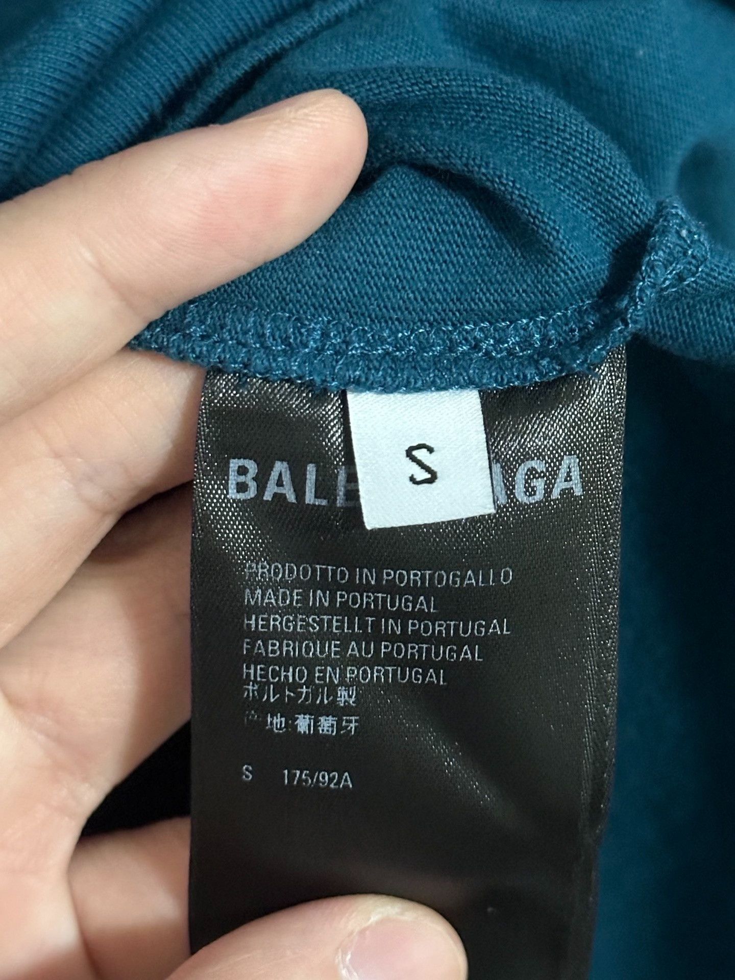 Balenciaga Balenciaga Short-Sleeve T-Shirt Embroidered Logo Size US S / EU 44-46 / 1 - 3 Thumbnail