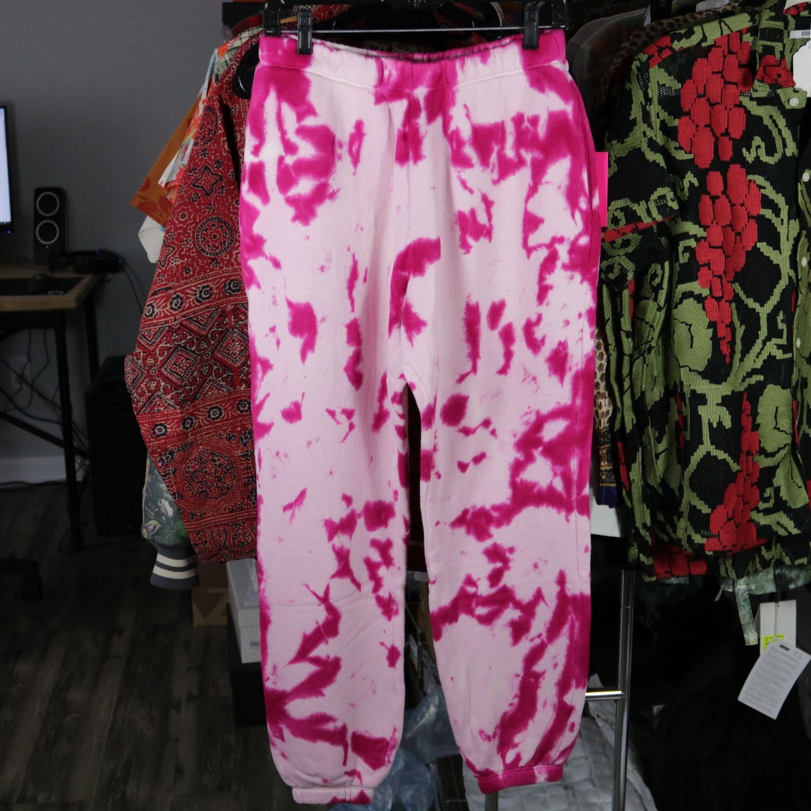 The Elder Statesman The Elder Statesman Cotton Cashmere Hot CC Sweatpants Medium Size US 32 / EU 48 - 1 Thumbnail