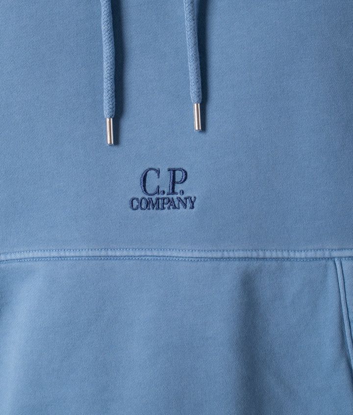 C.P. Company o1y1224 Logo Hoodie in Light Blue Size US XL / EU 56 / 4 - 3 Thumbnail