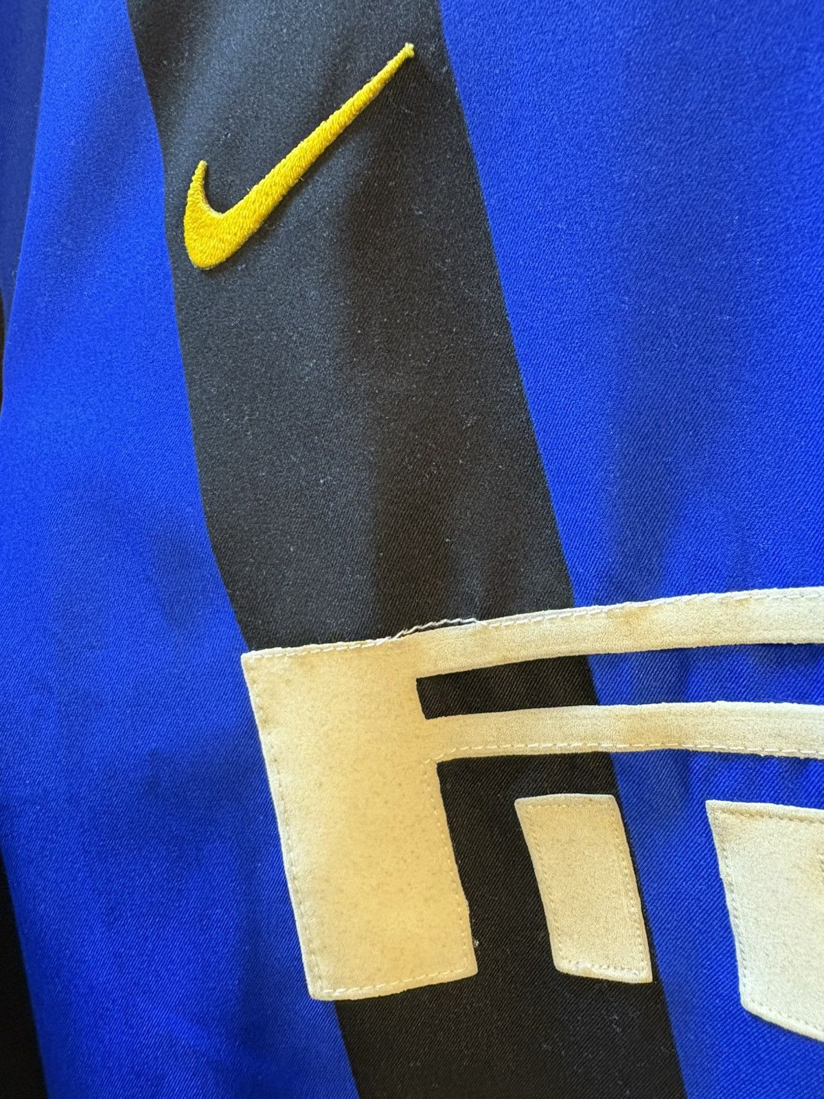 Nike Vintage 2002-2003 Inter Milan Home Kit ADRIANO 10 Size US XXL / EU 58 / 5 - 6 Thumbnail