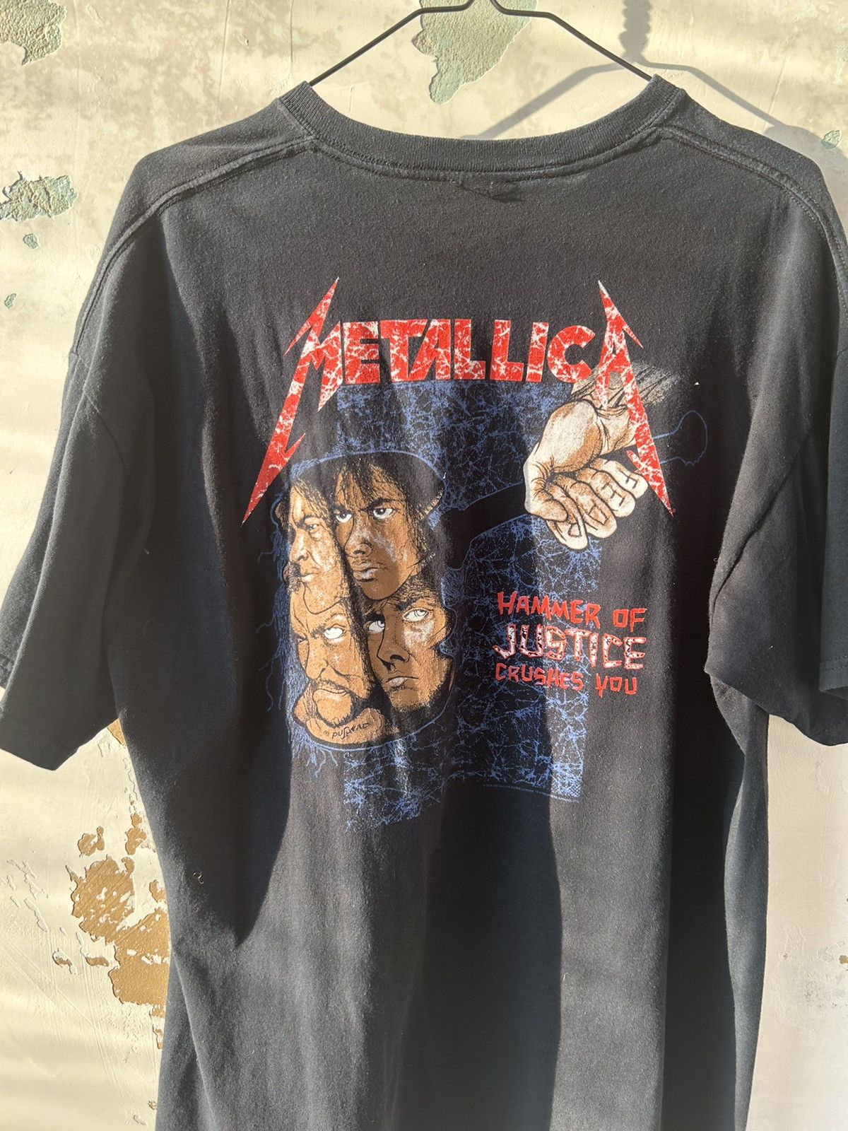 Metallica METALLICA VINTAGE ROCK T-SHIRT Size US M / EU 48-50 / 2 - 7 Thumbnail