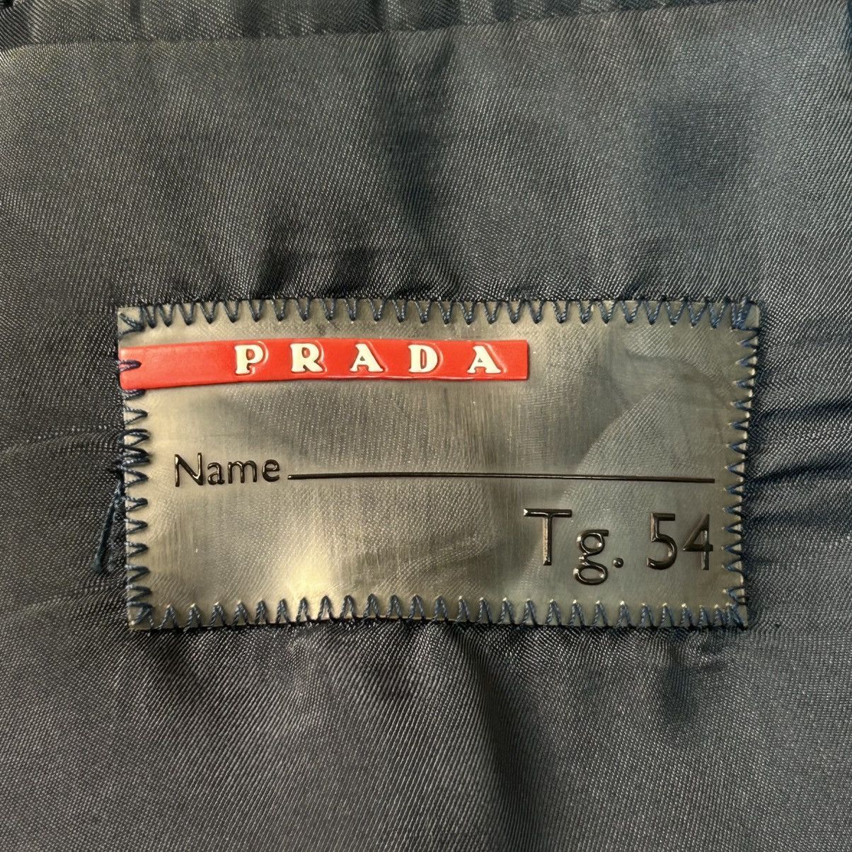 Prada Prada Milano Blue 2 buttons Mens blazer Size 54R - 9 Thumbnail