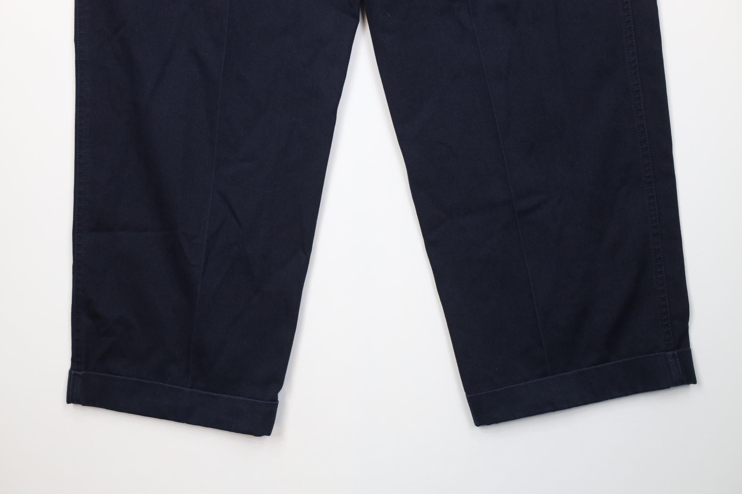 Polo Ralph Lauren Vintage 90s Chaps Ralph Lauren Wide Leg Pleated Chino Pants Size US 34 / EU 50 - 13 Thumbnail
