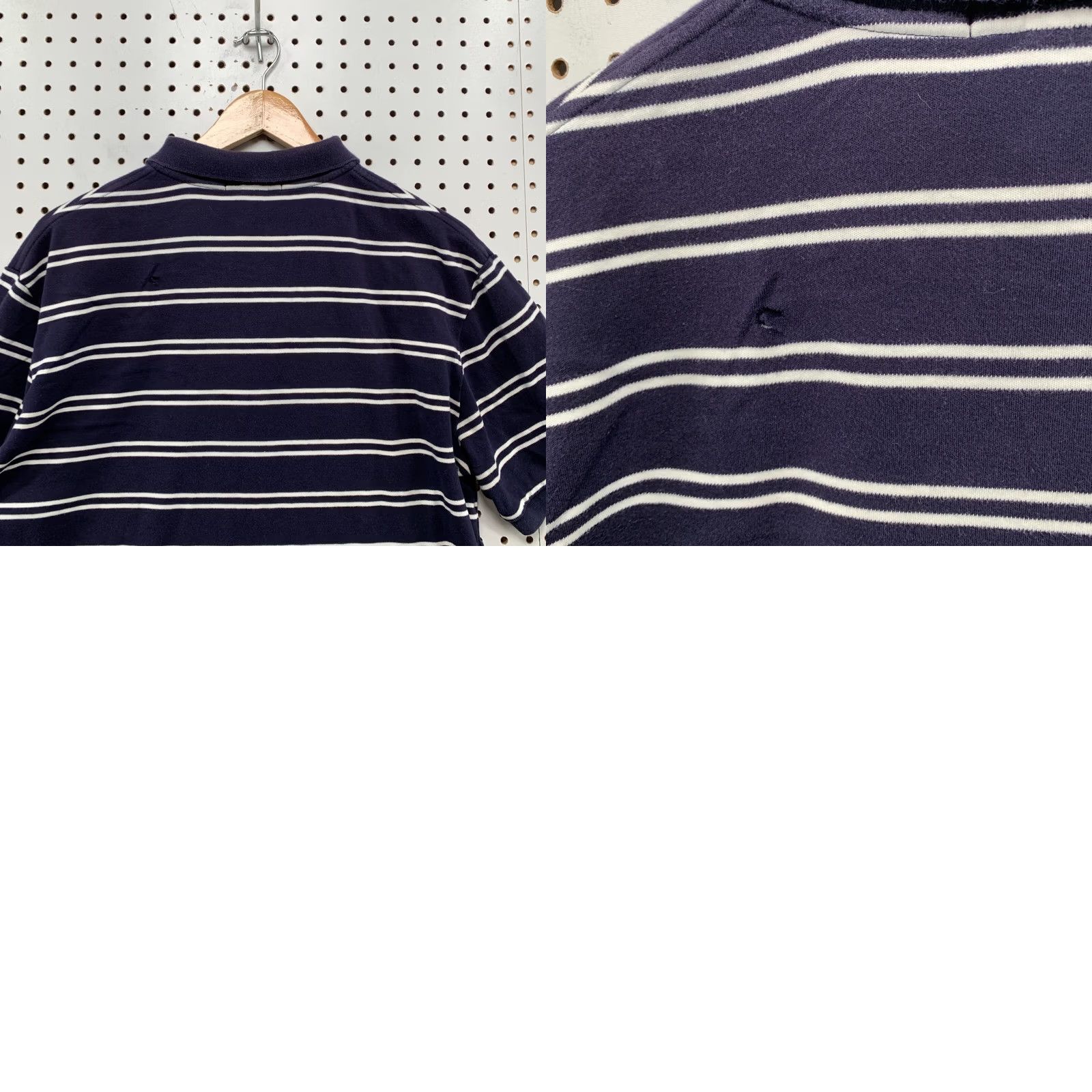 Polo Ralph Lauren Polo Ralph Lauren Shirt Mens Large Blue White Striped Pony 23x28 Vintage Polo Ralph Lauren Shirt Mens Large Blue White Striped Red Pony 23x28 Size US L / EU 52-54 / 3 - 9 Thumbnail