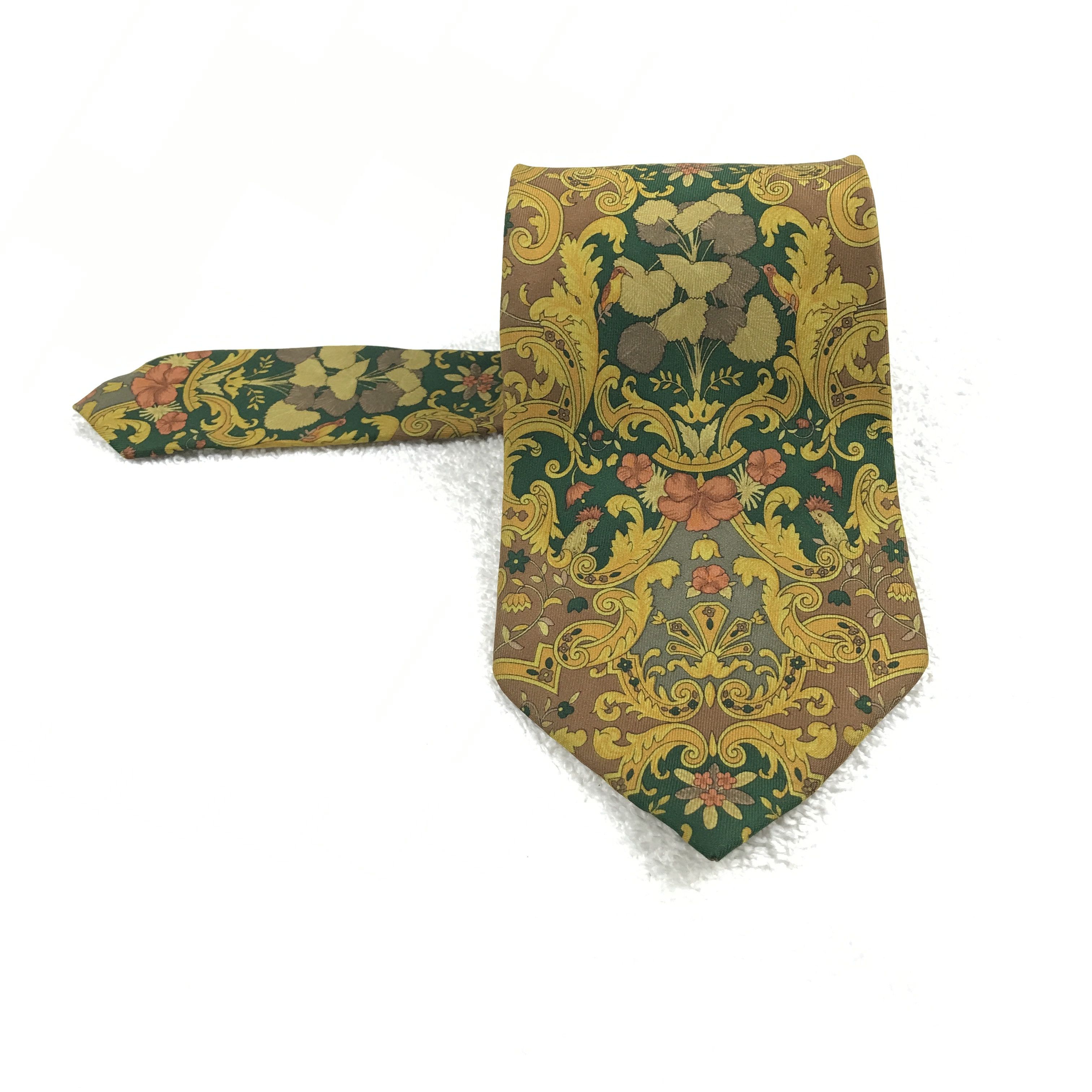 Vintage Vintage Spadacini Silk Necktie Size ONE SIZE - 1 Thumbnail