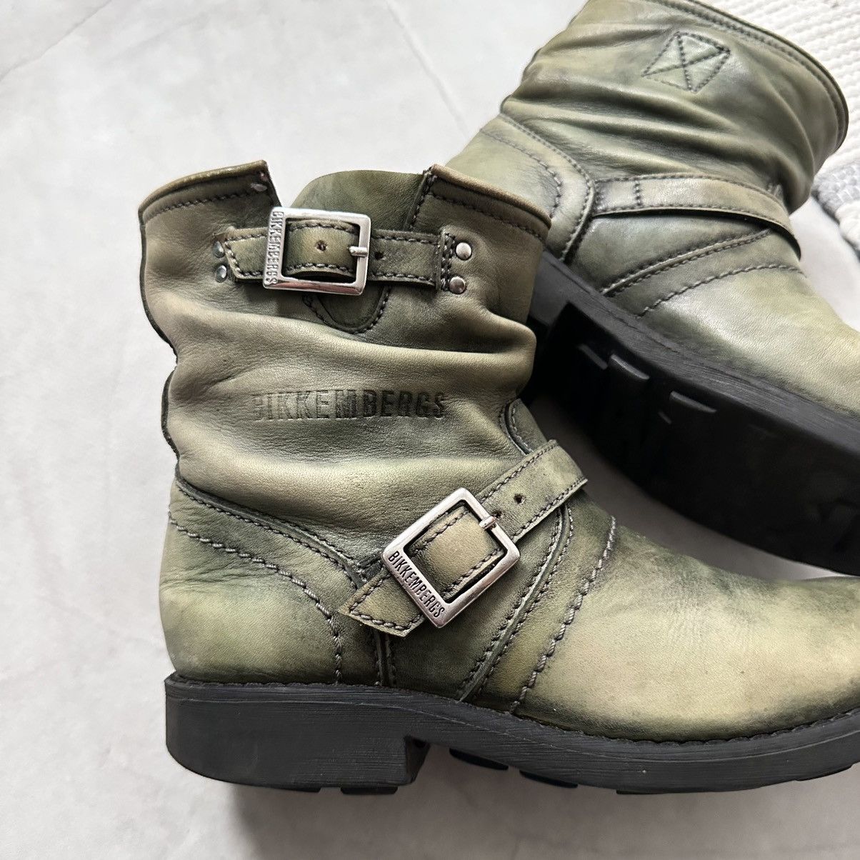 Dirk Bikkembergs 00s Dirk Bikkembergs Engineer Biker Boots AS 98 Vibe Size US 4 / IT 34 - 2 Thumbnail