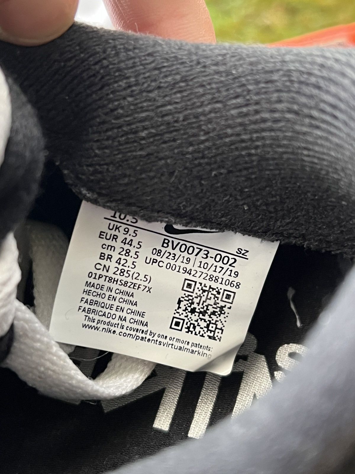 If Six Was Nine × Nike × Sacai Nike Sacai Black Nylon Size US 10.5 / EU 43-44 - 12 Thumbnail