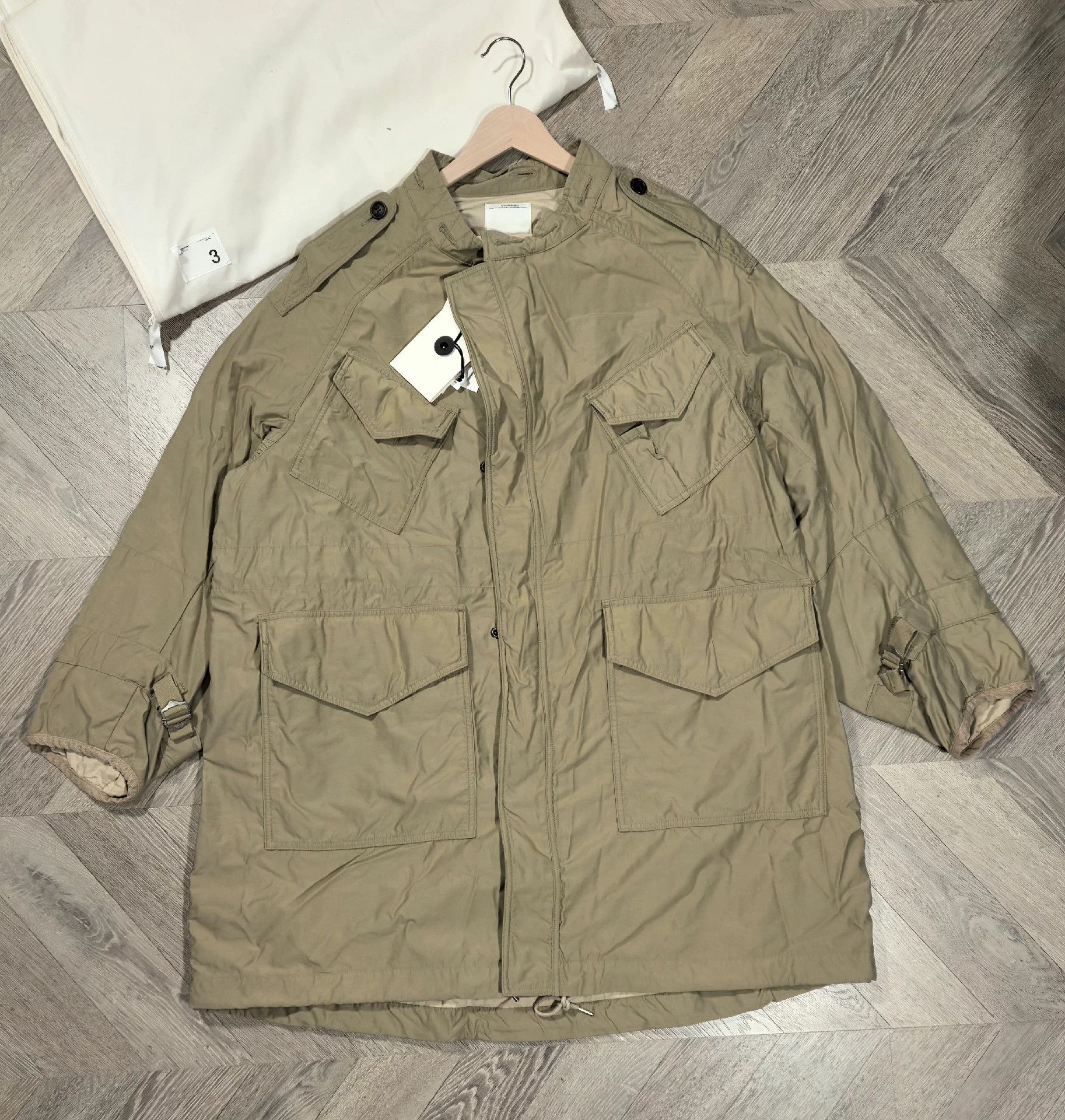 Visvim VISVIM 23SS BEGA COMBAT COAT Mud Dye 4Pkt Distressed Size US L / EU 52-54 / 3 - 1 Thumbnail