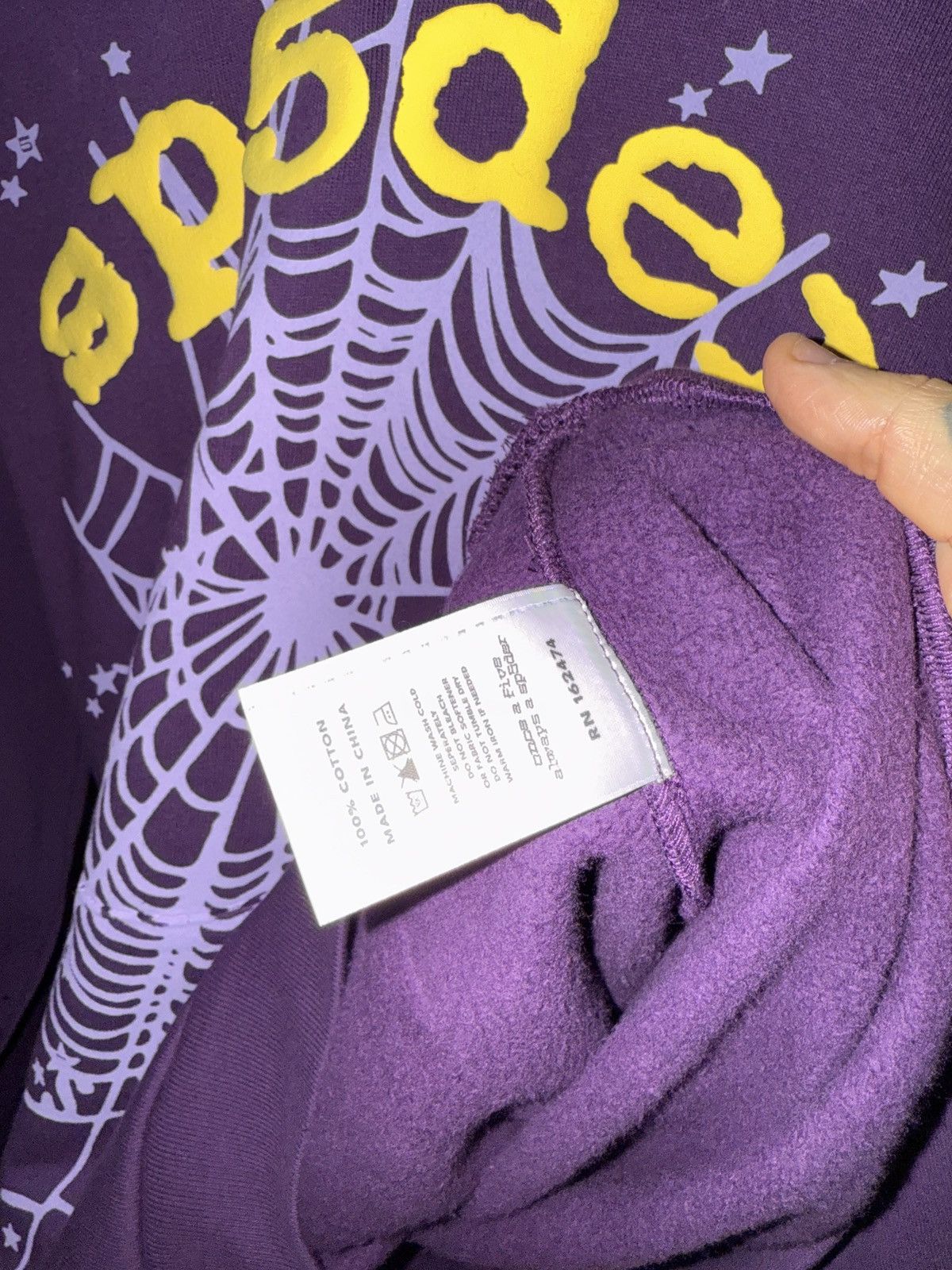 Sp5der Star og web sweatsuit Size US L / EU 52-54 / 3 - 6 Thumbnail
