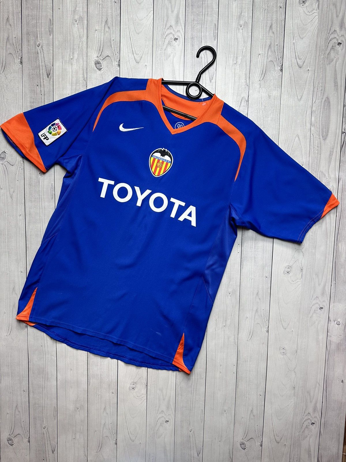 Nike × Vintage Vintage Nike Valencia soccer jersey size M blue