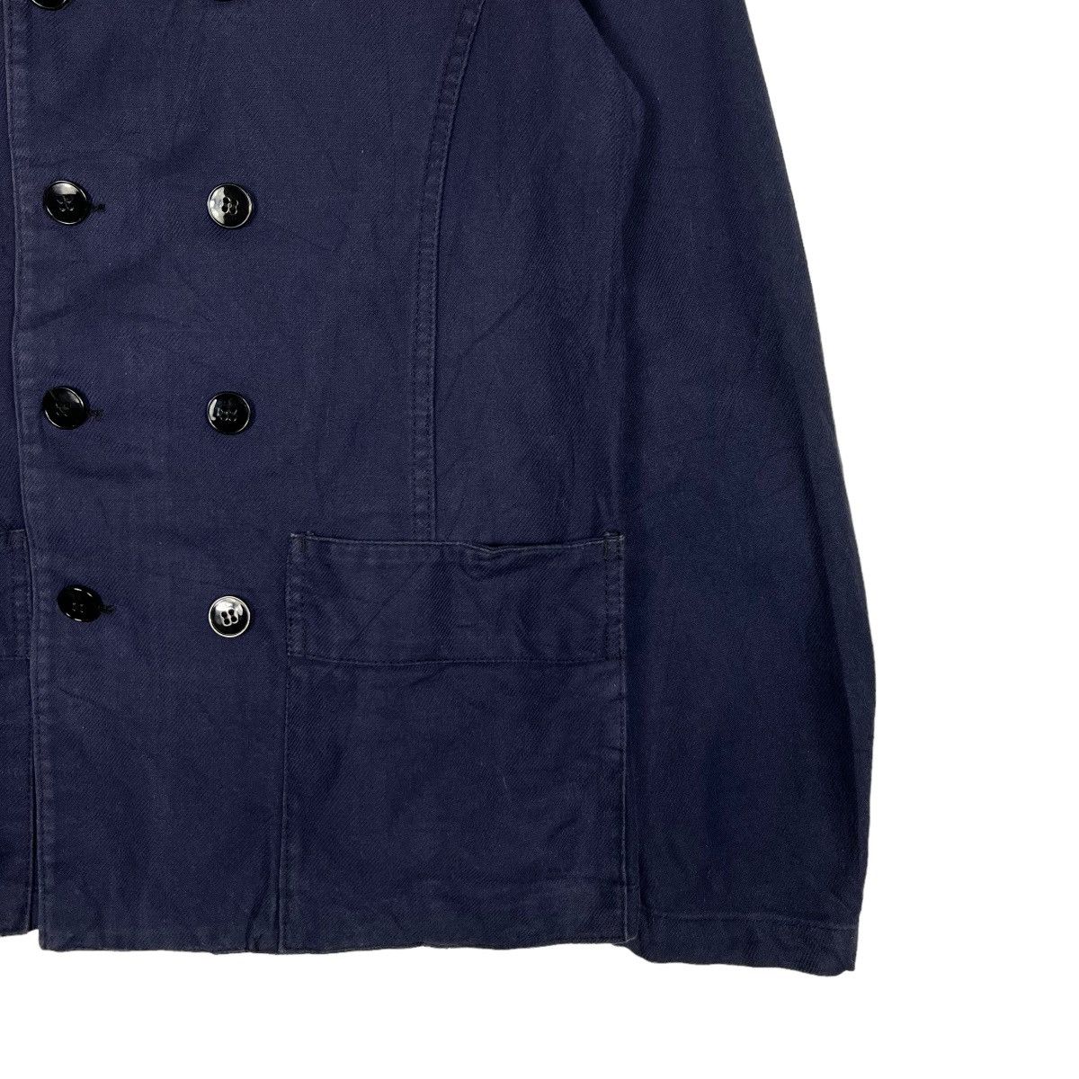 CABANE de ZUCCa 🔥 ZUCCA ISSEY MIYAKE NAVY USN JACKET Size US S / EU 44-46 / 1 - 5 Thumbnail