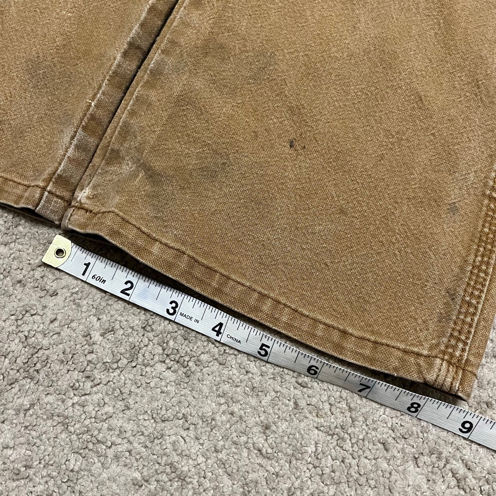 Dickies Dickies Distressed Faded Carpenter Tan Workwear Pants 34x32 Size US 34 / EU 50 - 6 Thumbnail