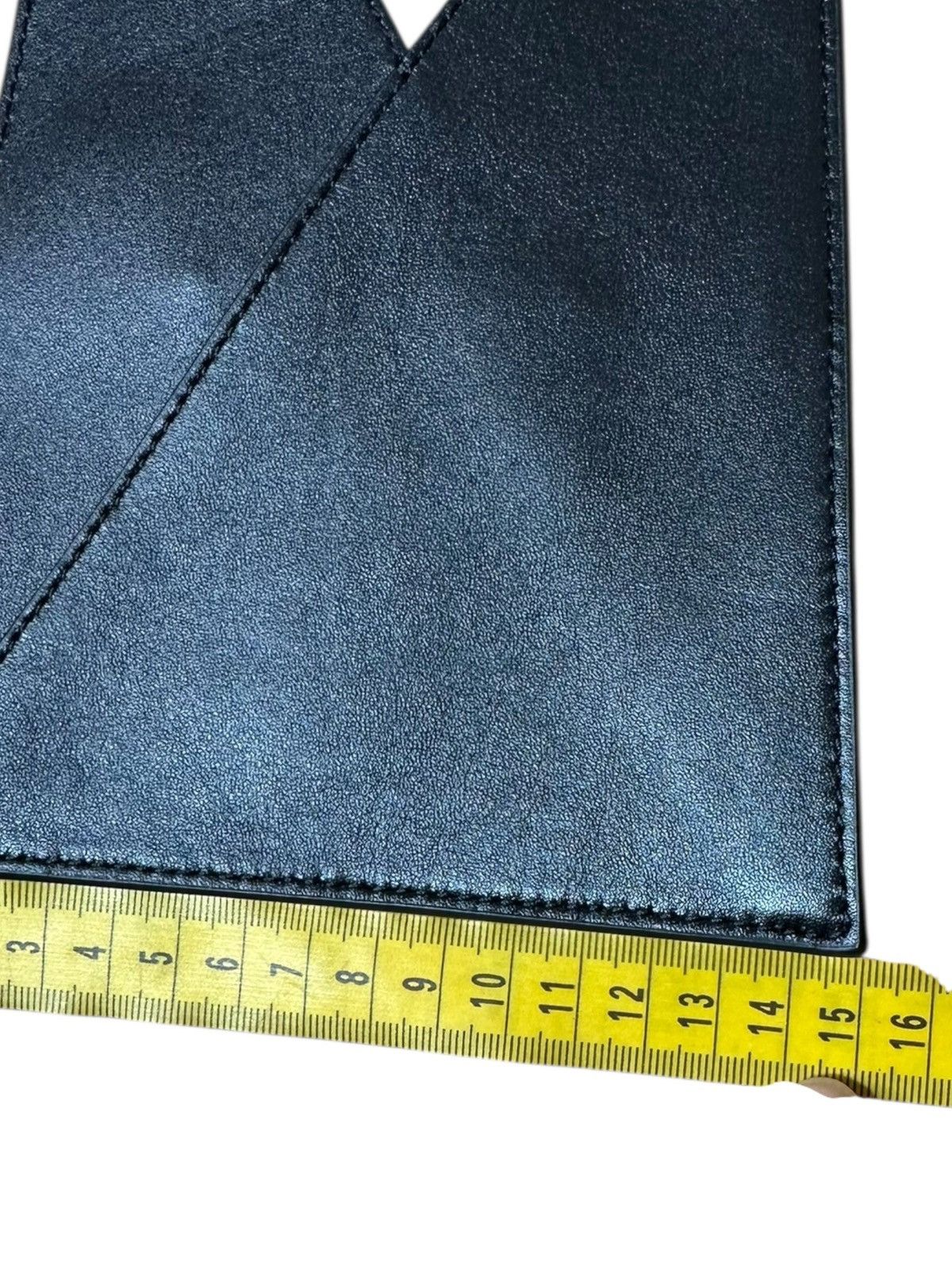 Maison Margiela MM6 Maison Margiela Mini Leather Bag – Black Size ONE SIZE - 9 Thumbnail