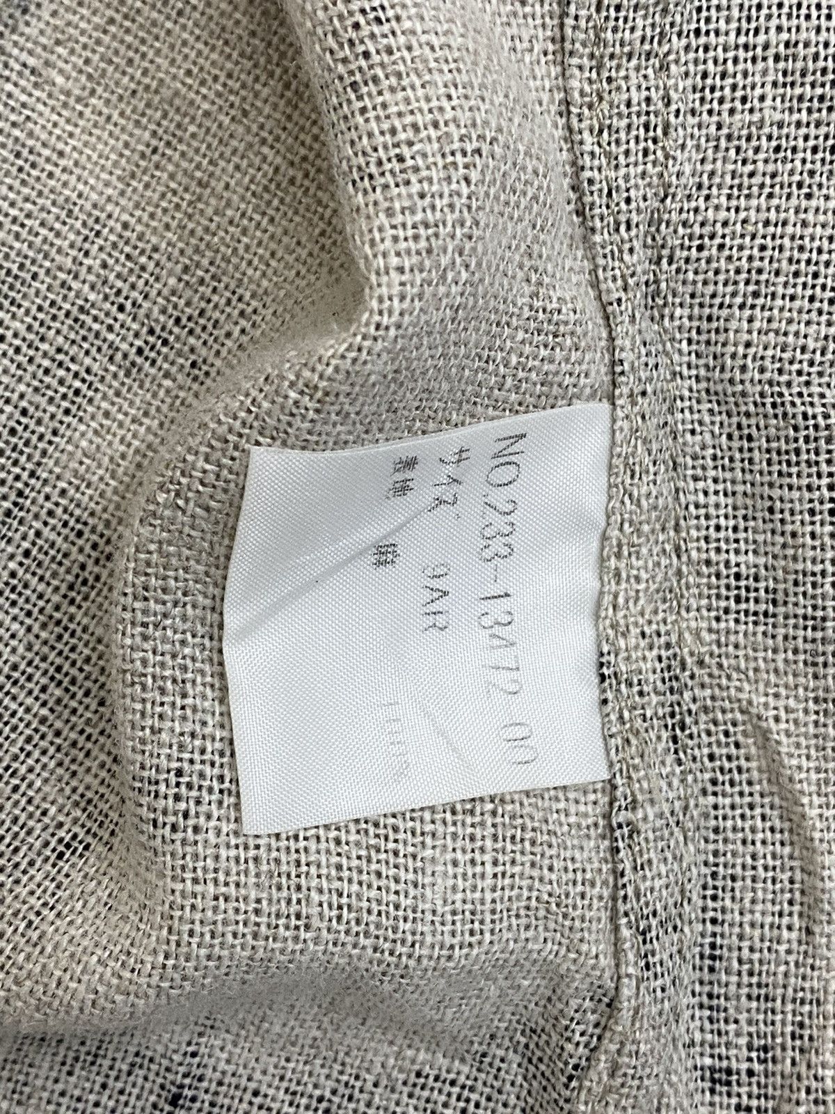 If Six Was Nine × Japanese Brand × Le Grande Bleu (L.G.B.) Vintage Vests AL Bacher Japan Brand Art Floral Sackcloth Size US S / EU 44-46 / 1 - 11 Thumbnail