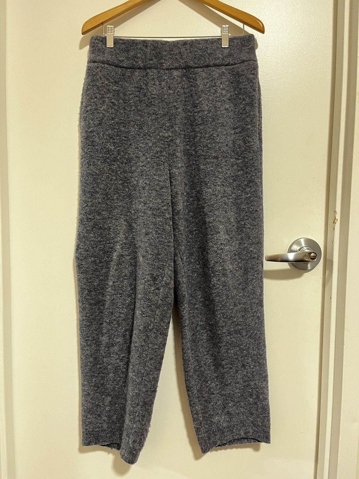 image of Le17Septembre Boucle Lounge Pants in Grey, Men's (Size 32)