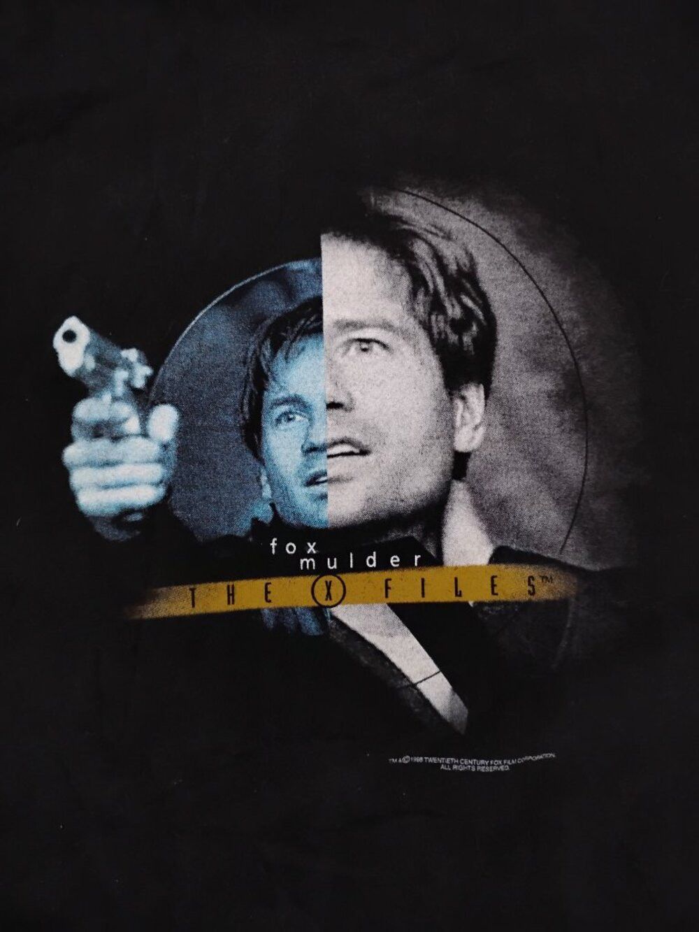 707 Vintage The X-Files Fox Mulder T-Shirt Size US XL / EU 56 / 4 - 1 Thumbnail
