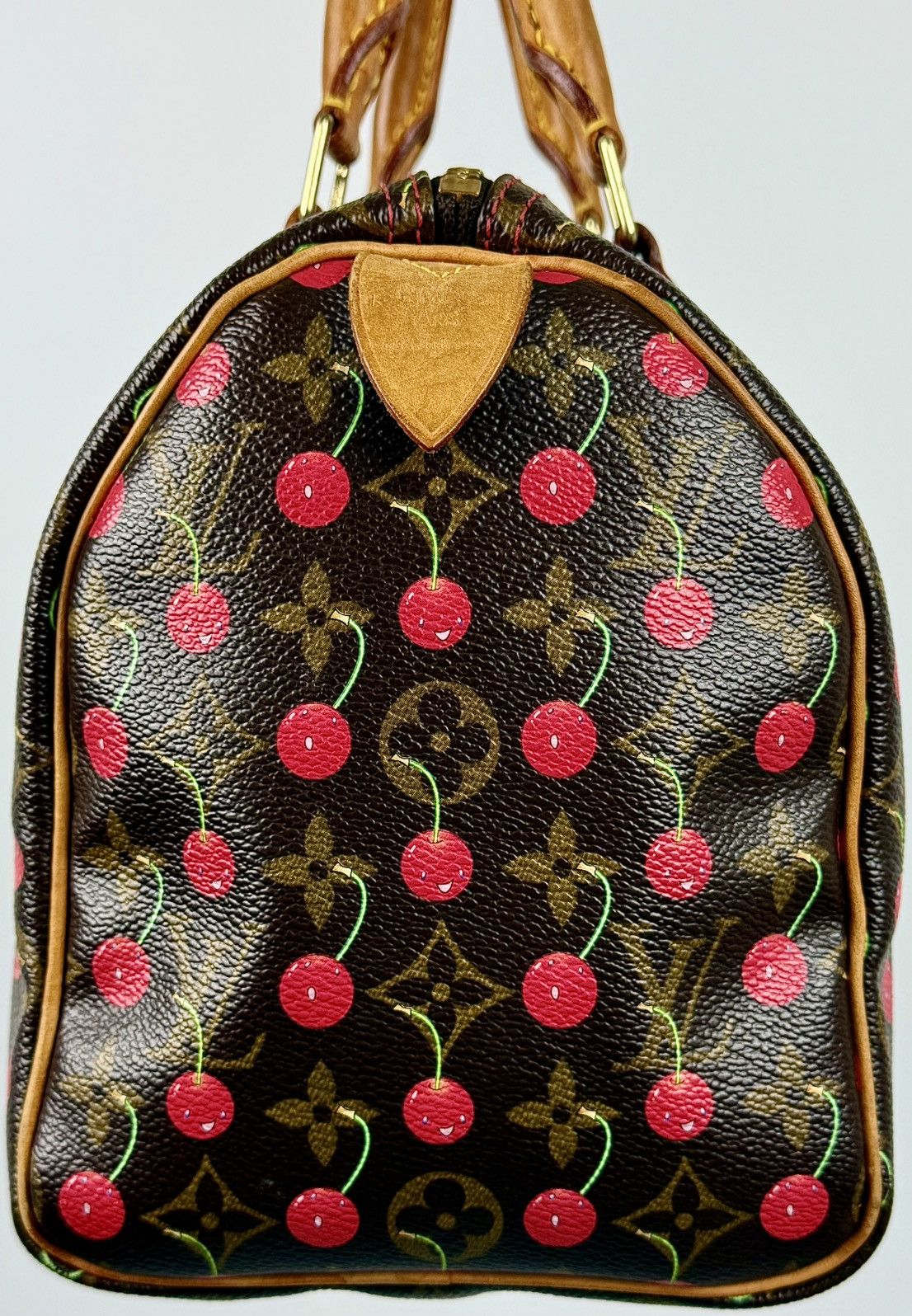 Louis Vuitton × Takashi Murakami Louis Vuitton - Takashi Murakami - SS2005 -Cerises Speedy 25 Size ONE SIZE - 10 Thumbnail