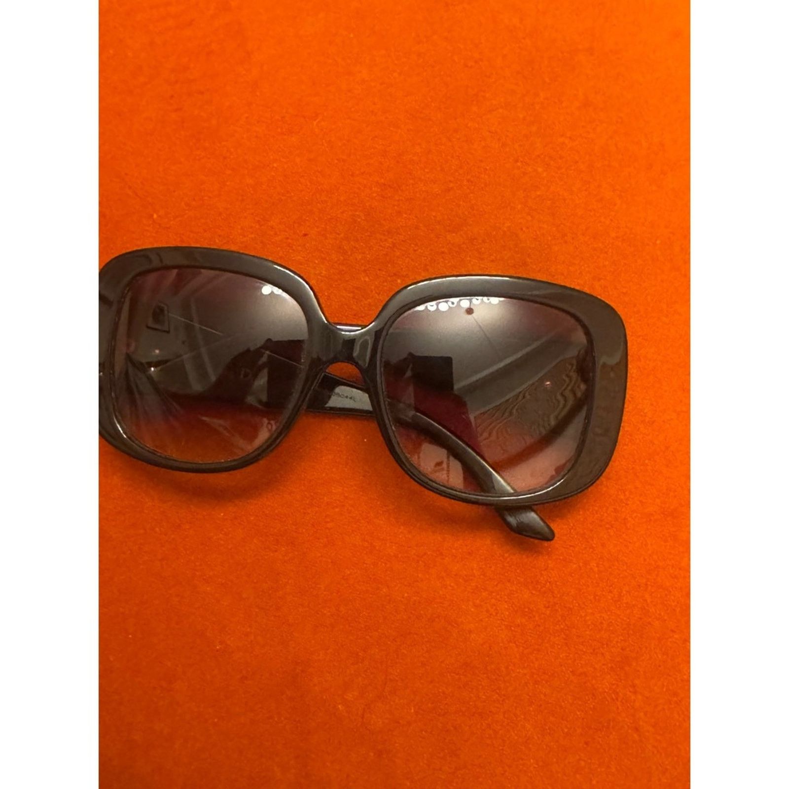 Dior Dior Women's Sunglasses Black Frame Orange Arms Designer Size ONE SIZE - 7 Thumbnail