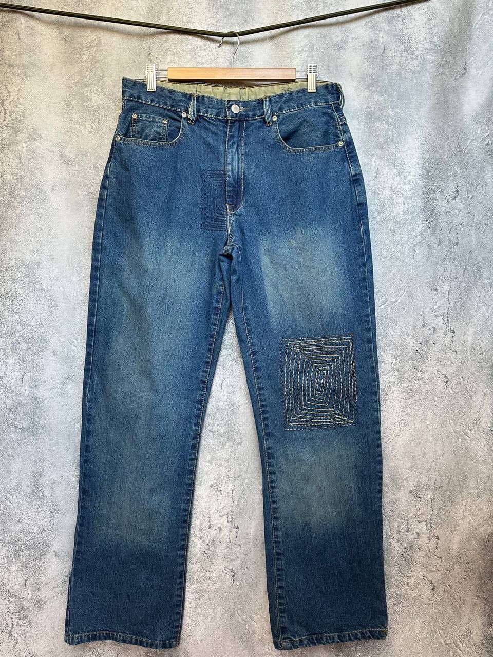 Japanese Brand Etienne Ozeki Rare Japanese Selvedge Denim Jeans Red Patch Size US 30 / EU 46 - 3 Thumbnail