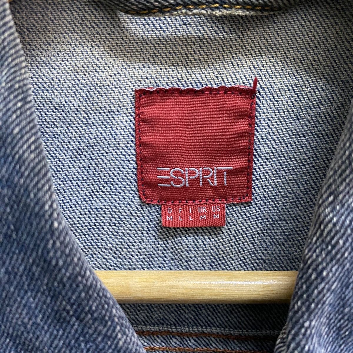 Levi's Vintage Clothing Esprit Trucker Jeans Jacket Size US M / EU 48-50 / 2 - 8 Thumbnail