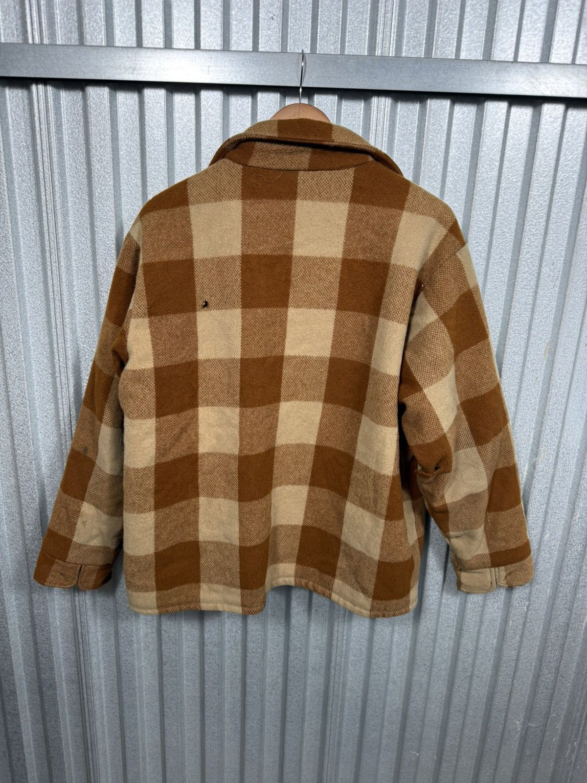 Other 60s Vintage Woolrich Plaid Fleece Western Jacket Size US L / EU 52-54 / 3 - 11 Thumbnail