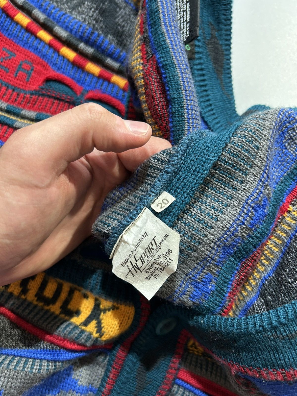 Other Emaroo made in Australia 90 cable knit coogie style cardigan Size US XL / EU 56 / 4 - 8 Thumbnail