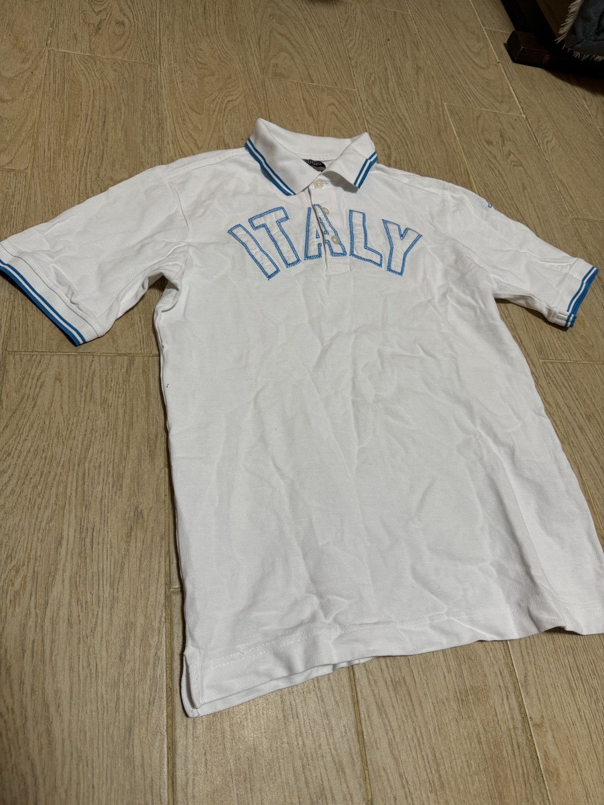 Kappa × Vintage Vintage Kappa Italy Polo Ralph Lauren style distressed polo Size US S / EU 44-46 / 1 - 2 Thumbnail
