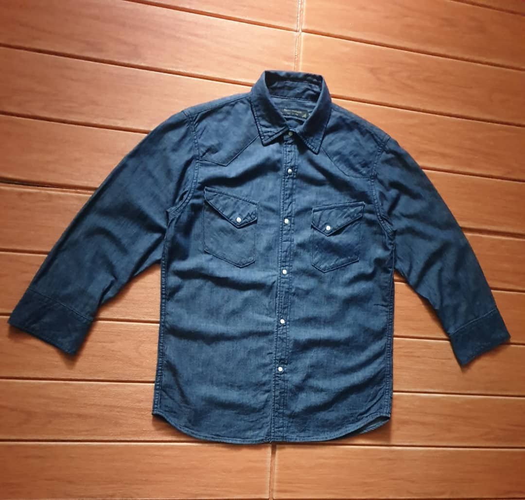 PPFM Nano Universe M Japanese 3 Quater Western Shirt Size US M / EU 48-50 / 2 - 4 Thumbnail