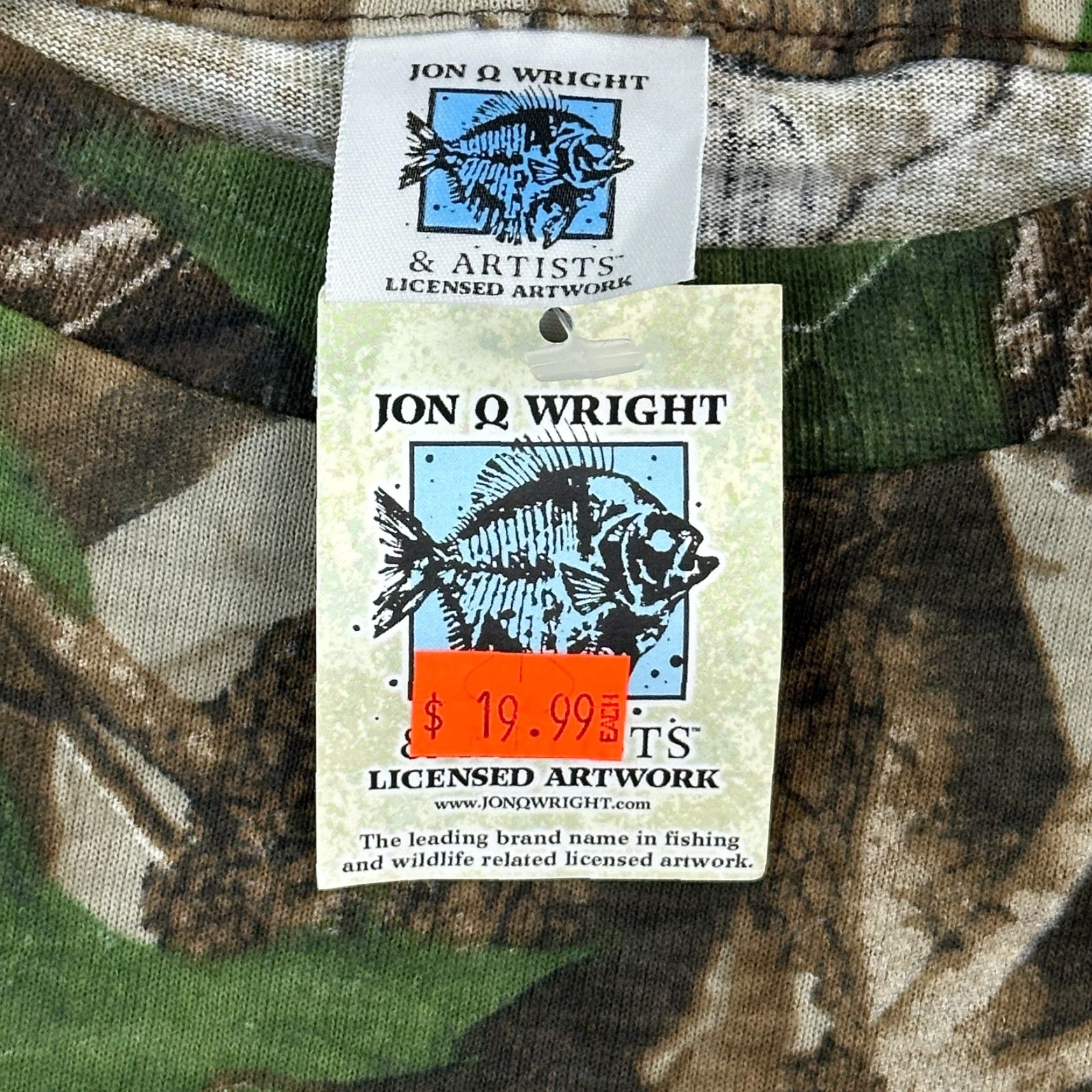 Realtree VINTAGE Jon Q Wright Shirt Mens 2XL Realtree Hardwoods Camo Deer Buck Deadstock Shirt Size US XL / EU 56 / 4 - 5 Thumbnail
