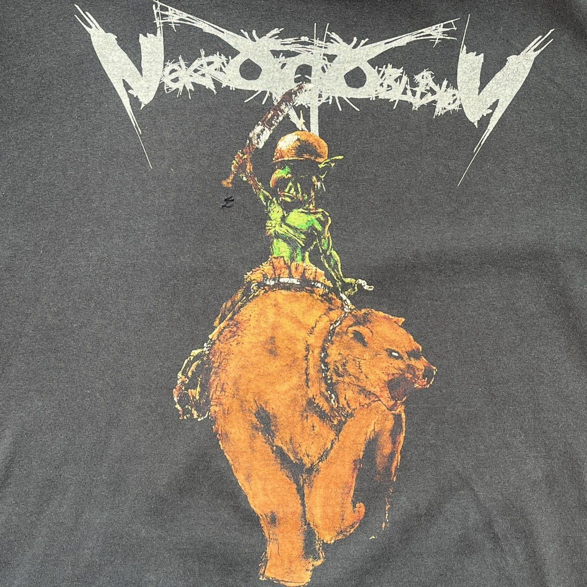 Band Tees VINTAGE NEKROGOBLIKON DEATH METAL BAND DISTRESSED TSHIRT Size US L / EU 52-54 / 3 - 9 Thumbnail
