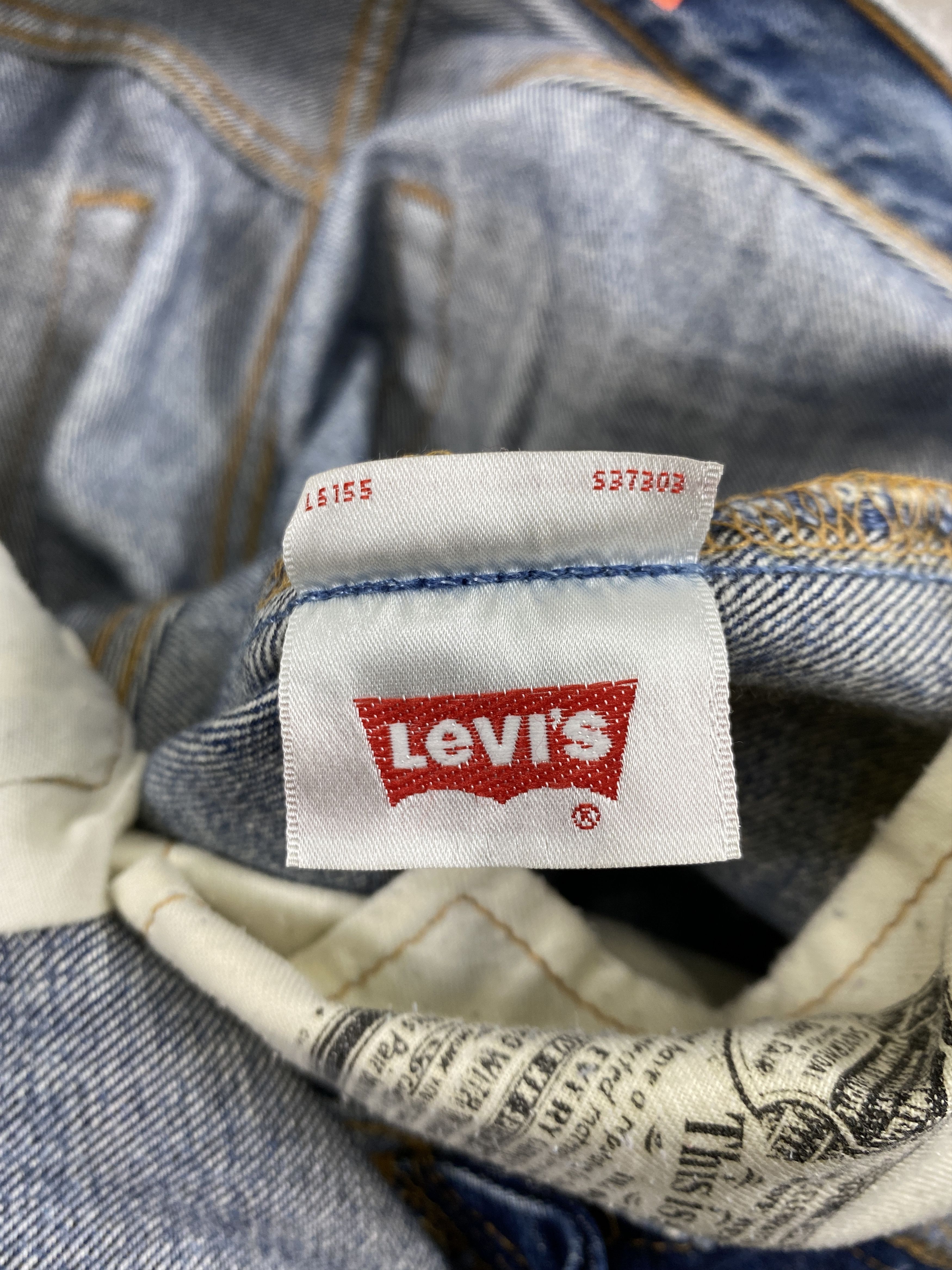 Levi's Distressed Blue Vintage Levi's 501 Jeans 30x30 Denim- JN3935 Size US 30 / EU 46 - 7 Thumbnail