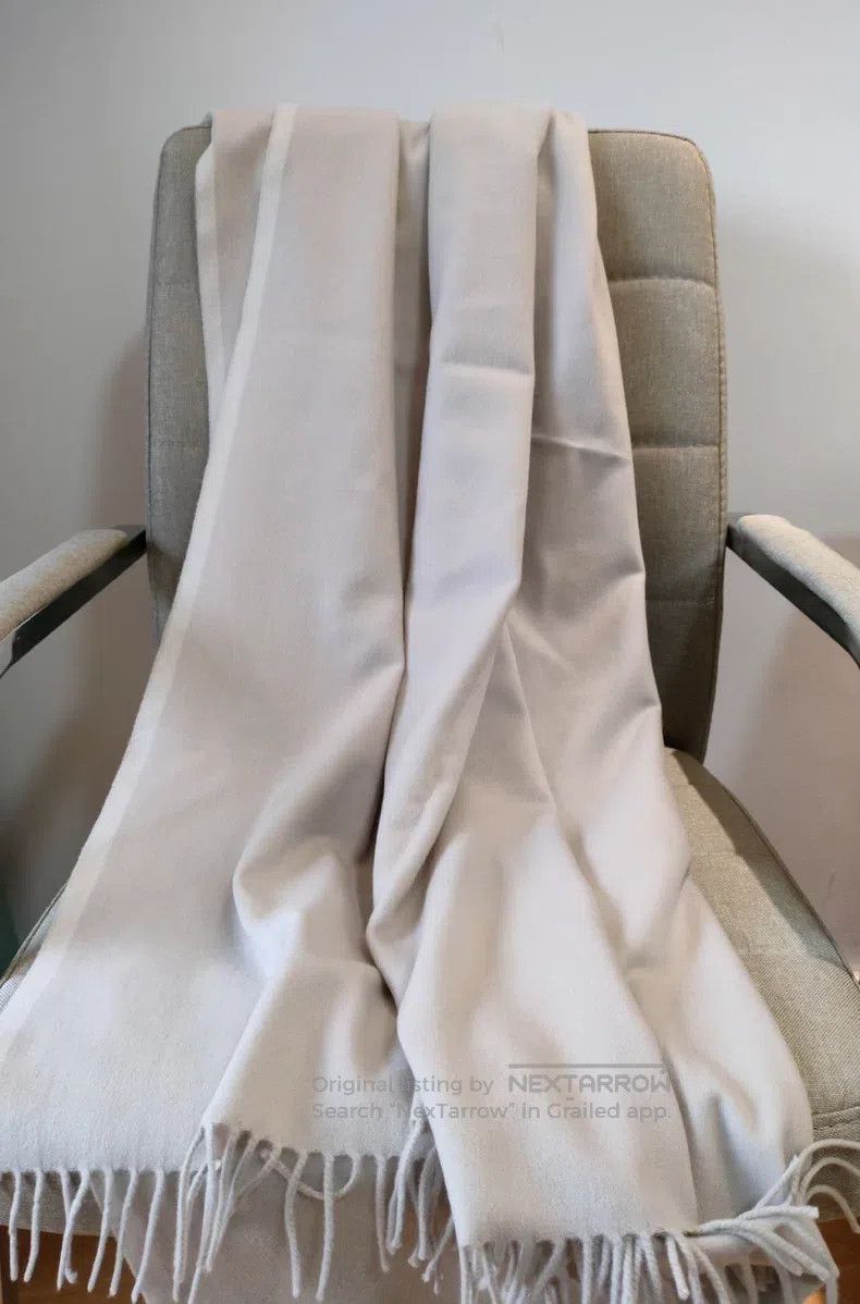 Brunello Cucinelli Brunello Cucinelli size 125*152cm Pure cashmere blanket Size ONE SIZE - 1 Thumbnail