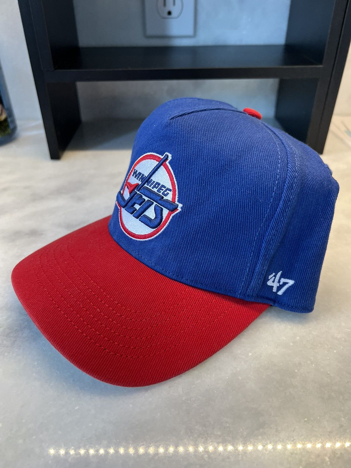 47 Brand × NHL Winnipeg Jets Vintage Logo 47 Brand Snapback Hat NHL Size ONE SIZE - 3 Thumbnail