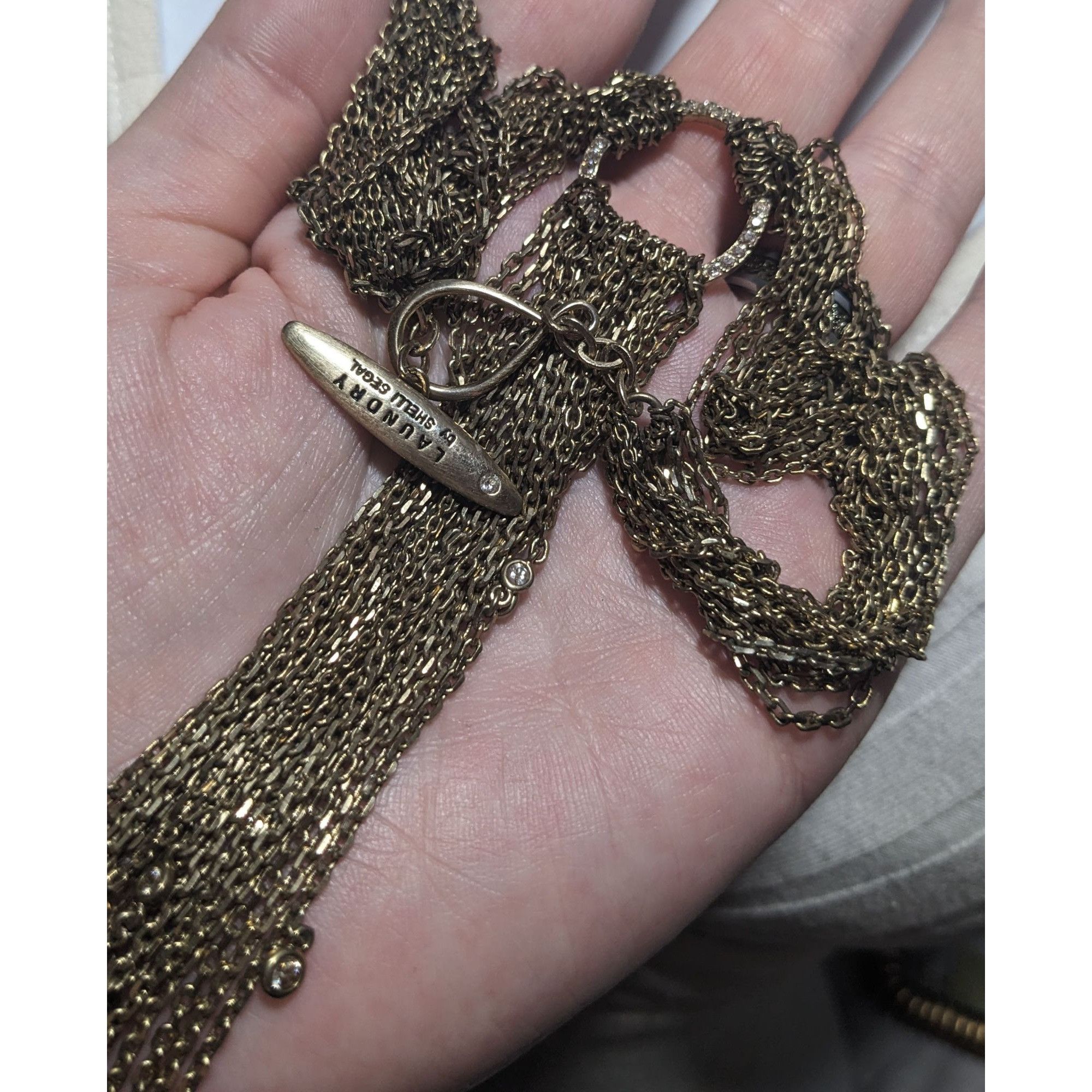 Laundry by Shelli Segal Vintage Laundry By Shelli Segal Chain Necklace Size ONE SIZE - 9 Thumbnail