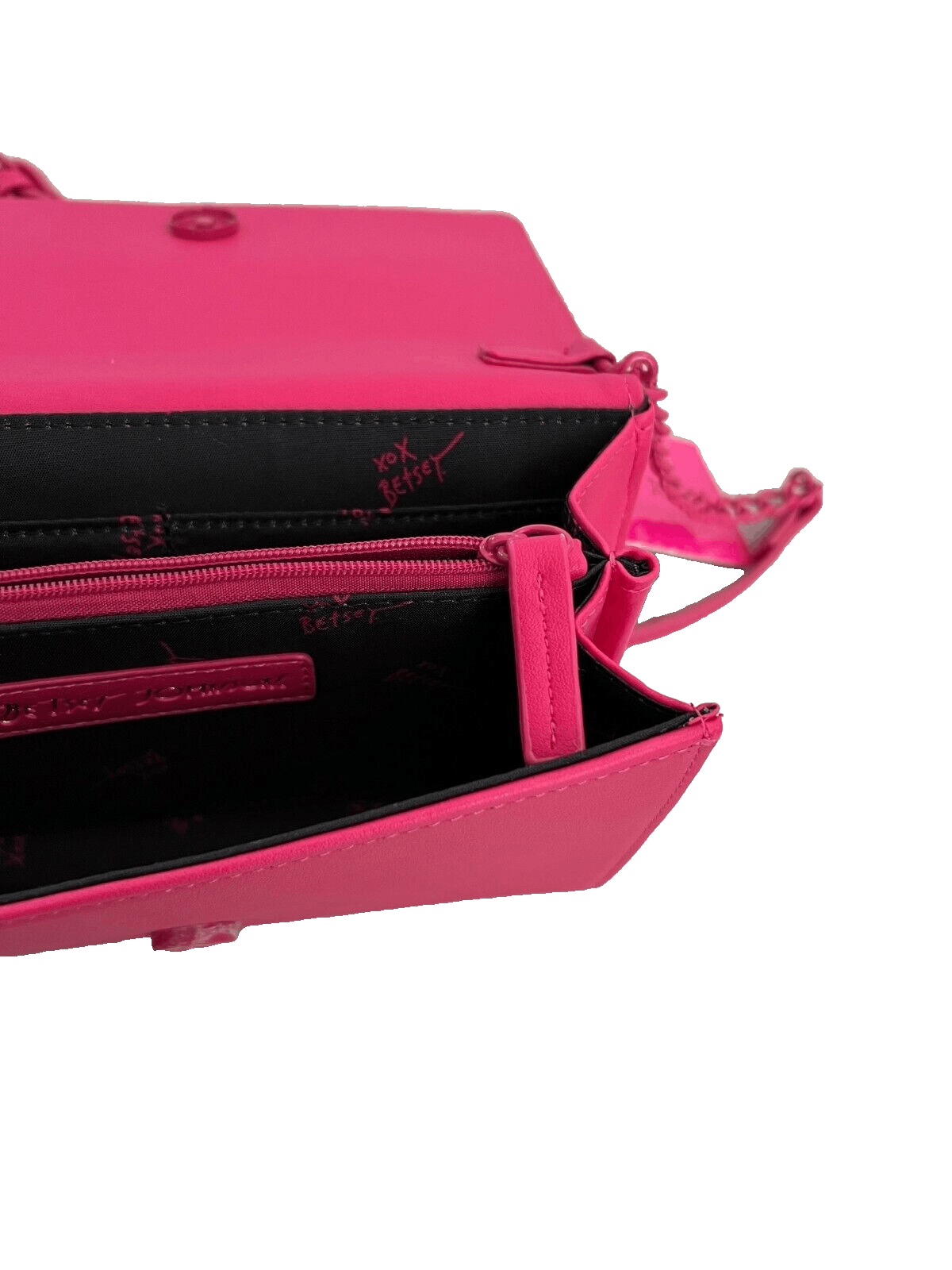 Betsey Johnson Betsey Johnson Xosybil Crossbody Skull Stud Bag Pink Size ONE SIZE - 4 Thumbnail