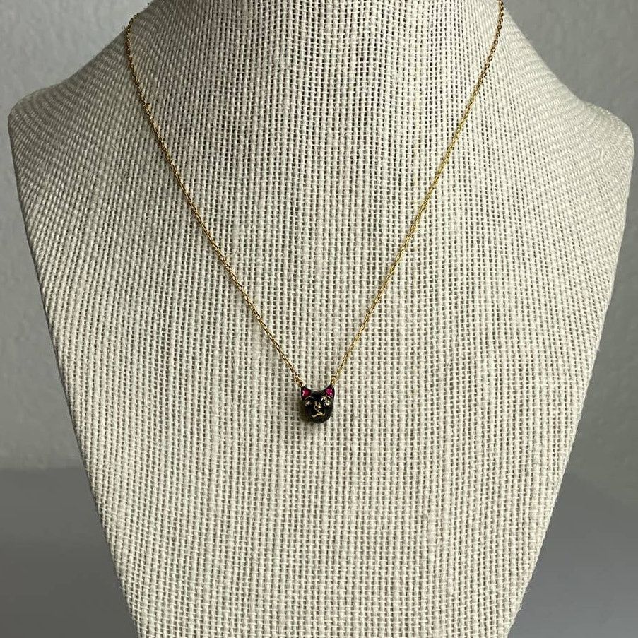 Kate Spade Kate spade house cat mini pendant necklace Size ONE SIZE - 2 Thumbnail