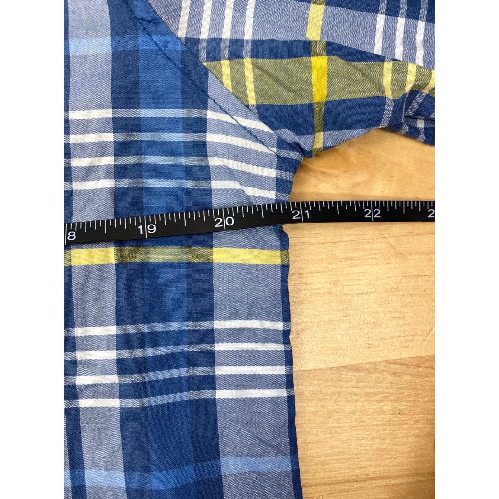 Vintage Levis Men Plaid Button-Up Shirt M Blue Casual Long Sleeve Size US M / EU 48-50 / 2 - 5 Thumbnail