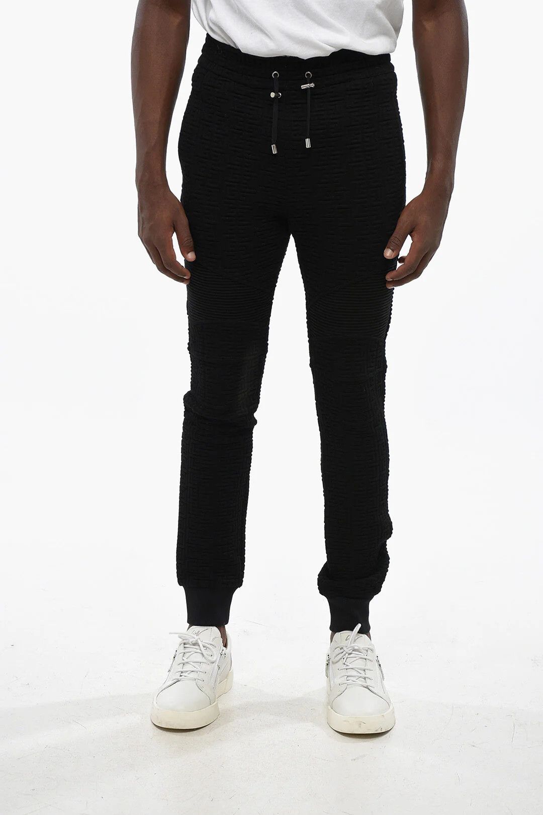Balmain og1mm0326 Sweatpants & Joggers in Black Size US 30 / EU 46 - 1 Thumbnail